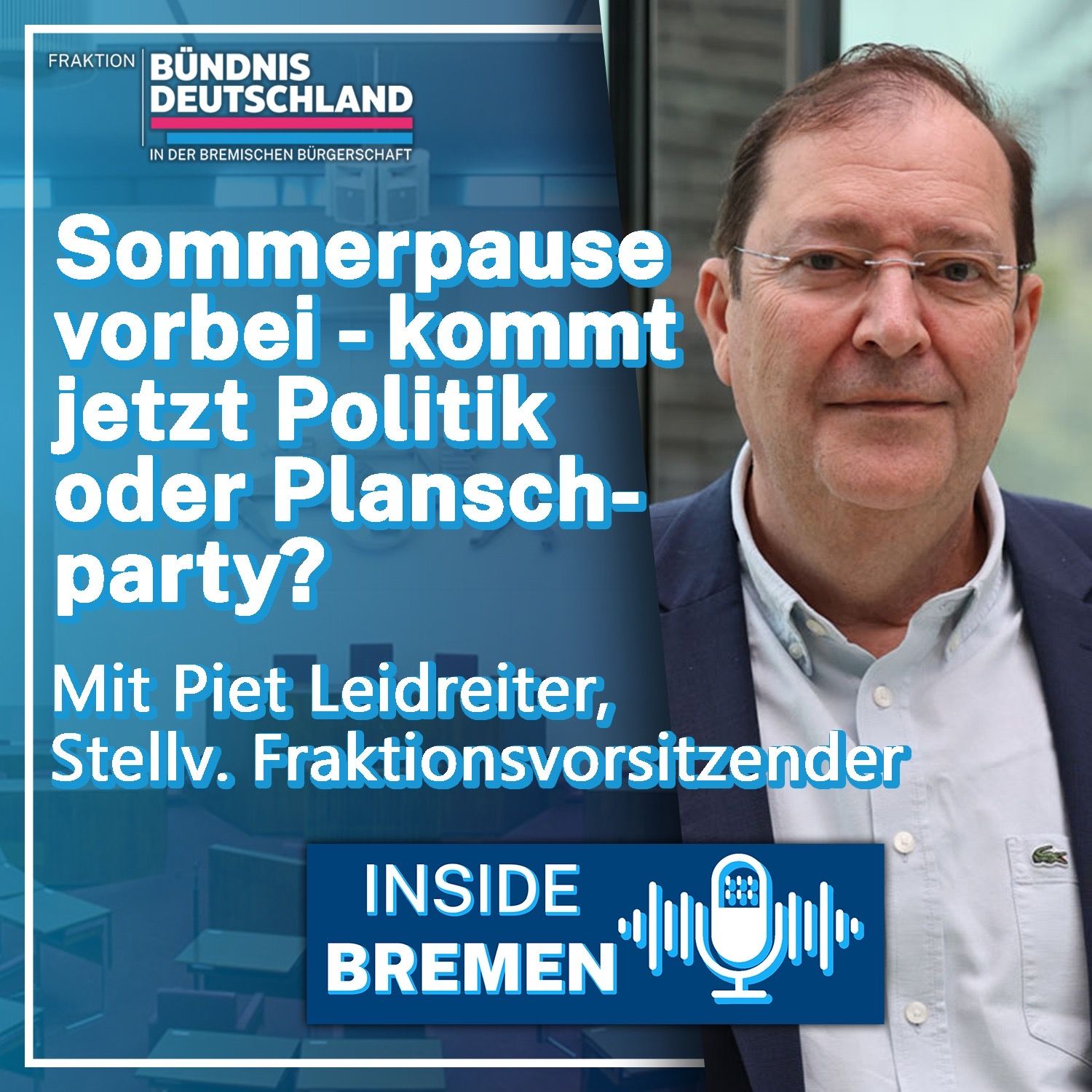 Sommerpause vorbei – kommt jetzt Politik oder Planschparty?