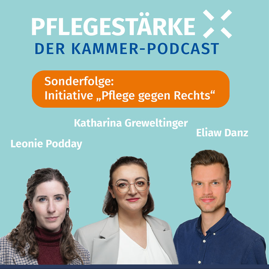 Sonderfolge Deutscher Pflegetag 2024 Podiumsdiskussion die Initiative „Pflege gegen Rechts“