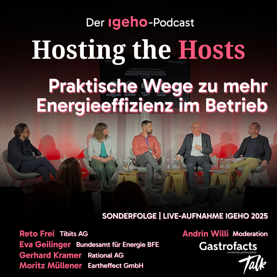 Sonderfolge «Gastrofacts»: Praktische Wege zu mehr Energieeffizienz im Betrieb