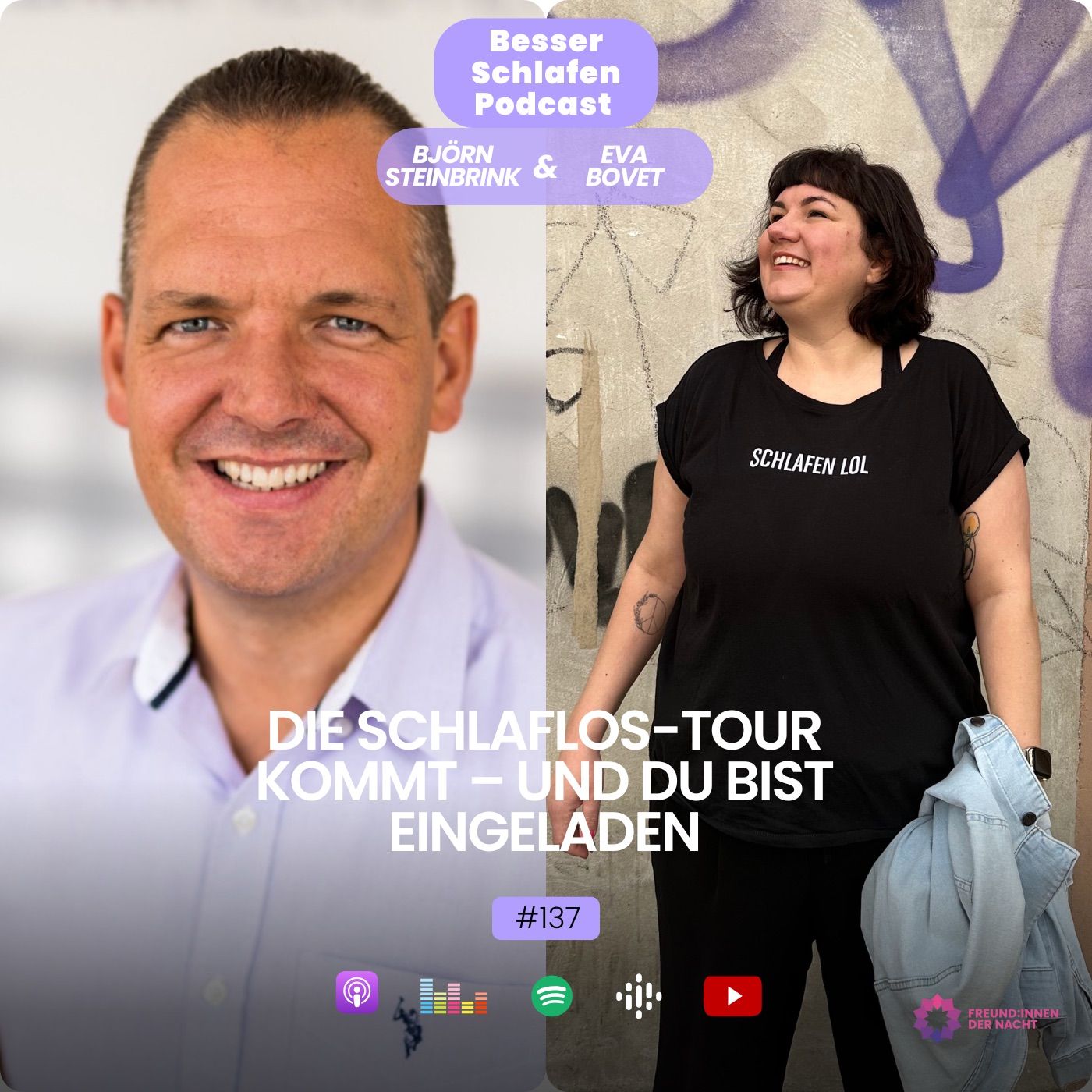 Sondersendung: Die Schlaflos-Tour kommt – und du bist eingeladen (#137)