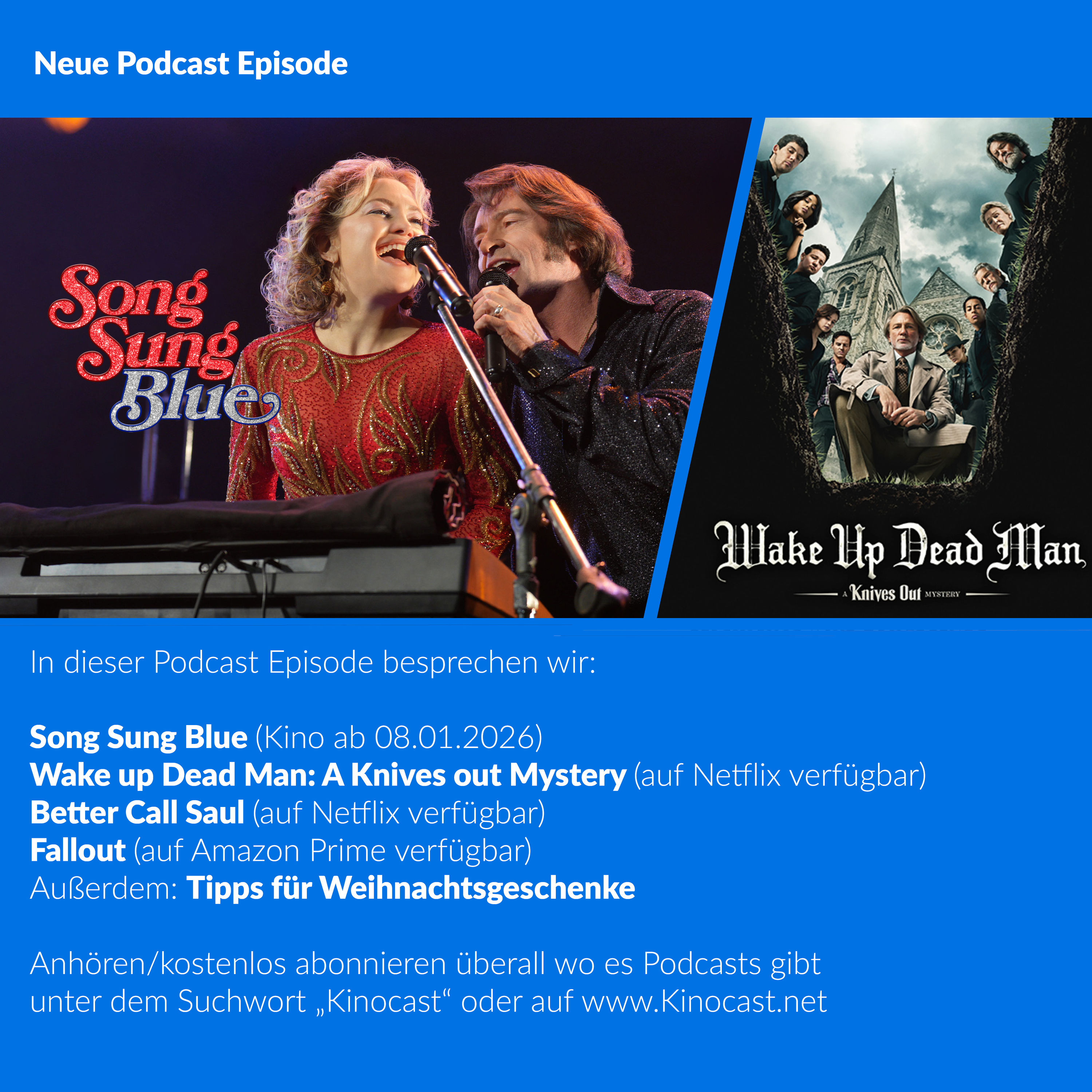 Song Sung Blue, Wake up Dead Man: A Knives out Mystery, Better Call Saul | #893