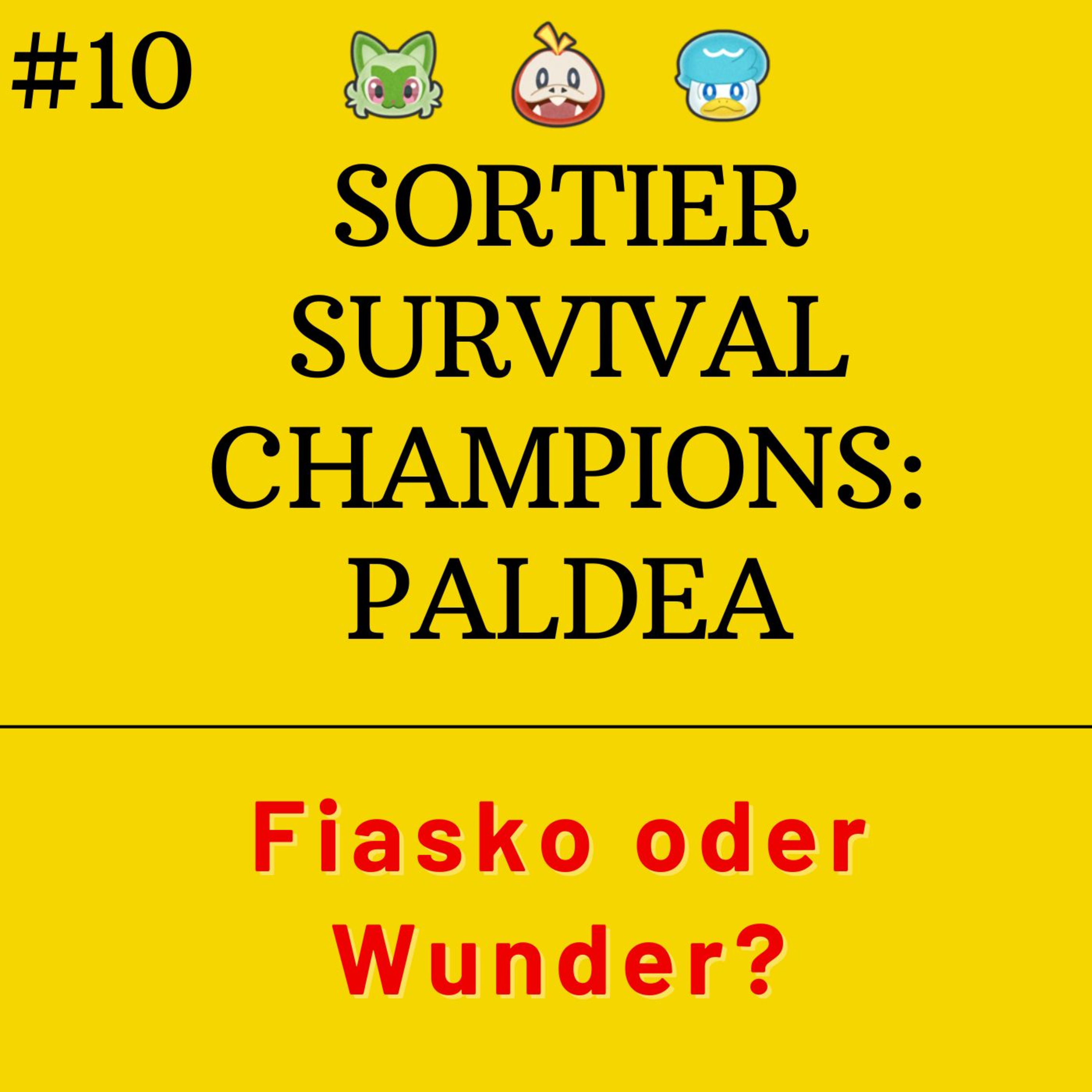Sortier Survival Champions: Paldea - Fiasko oder Wunder?