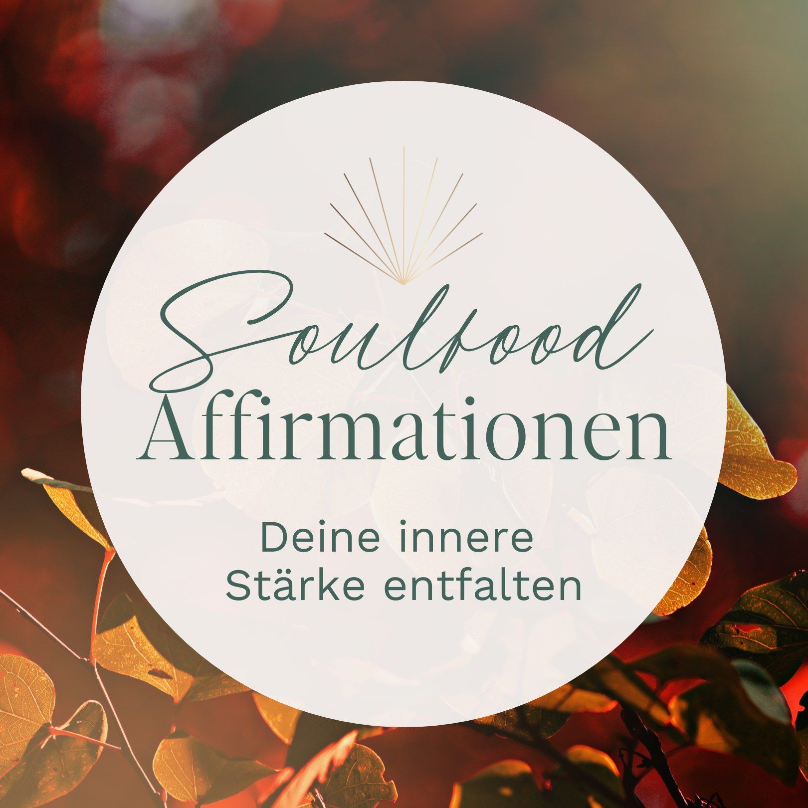 Soulfood Affirmationen // Deine innere Stärke entfachen