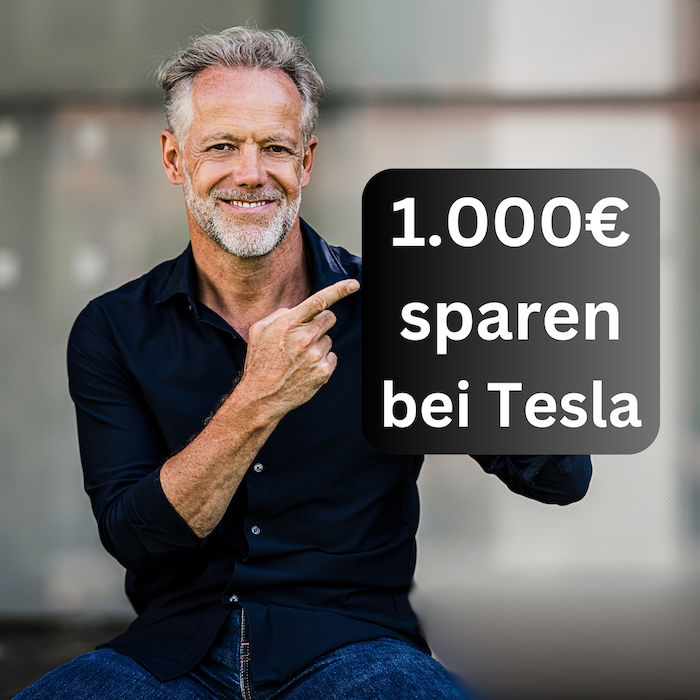 Spar 1.000€ beim Kauf eines Tesla