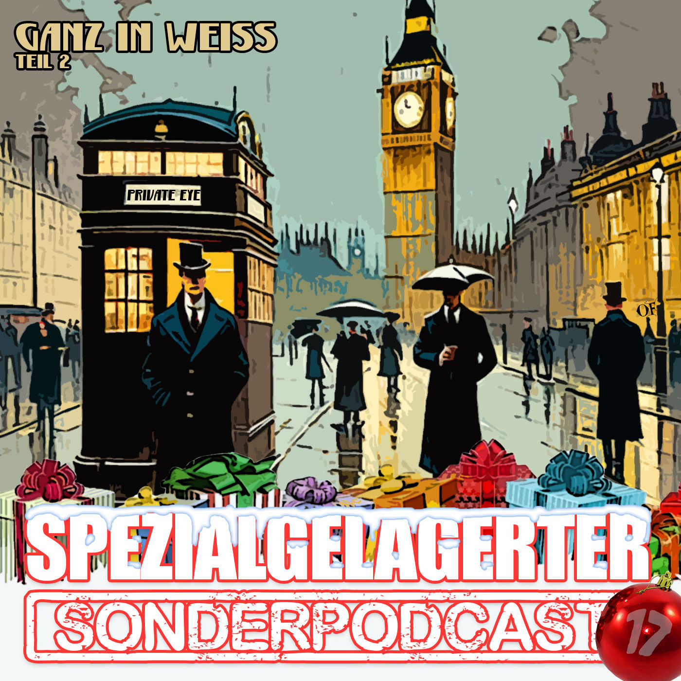 Spezialgelagerter Adventskalender 2023- Tür 17: Private Eye - Ganz in weiss (Teil 2)