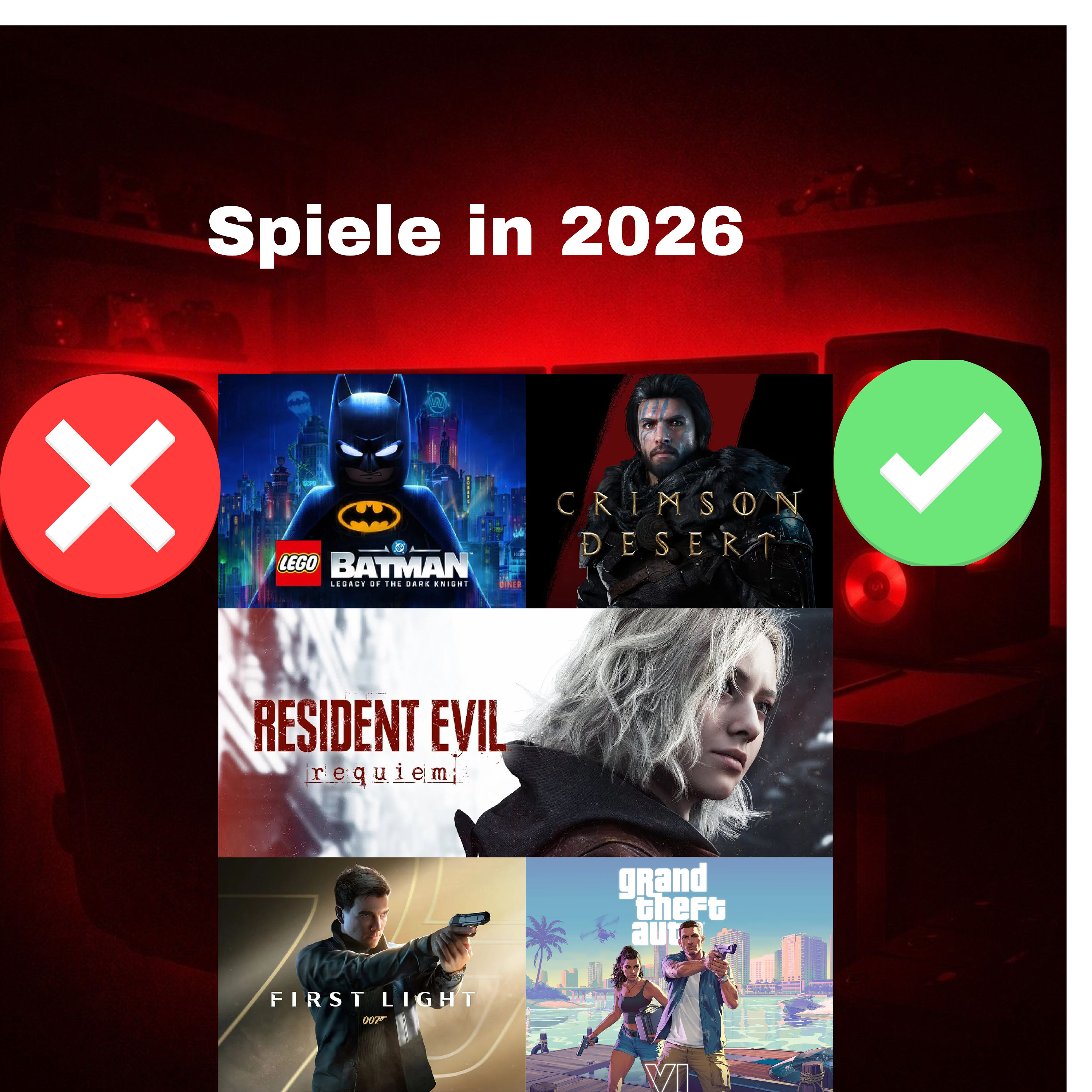 Spiele Releases in 2026! Was ist IN und was ist OUT?