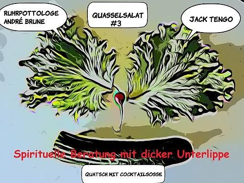 Spirituelle Beratung mit dicker Unterlippe I Quasselsalat 3 #42