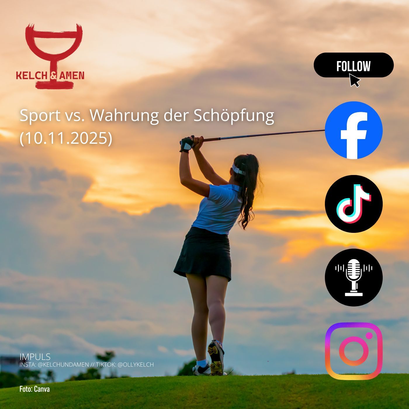 Sport vs. Wahrung der Schöpfung (10.11.2025)