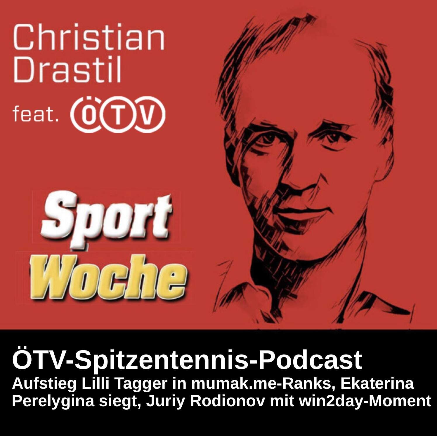 SportWoche ÖTV-Spitzentennis Podcast: Aufstieg Lilli Tagger, Erfolg Ekaterina Perelygina, Juriy Rodionov mit dem win2day-Moment der Woche