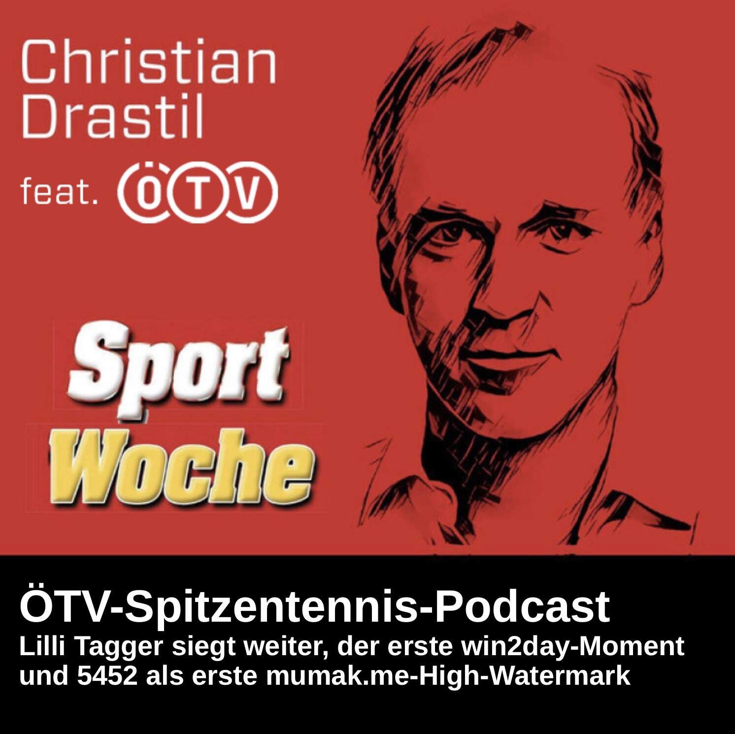 SportWoche ÖTV-Spitzentennis Podcast: Lilli Tagger steigt weiter auf, die Zahl 5452 und der erste win2day-Moment in diesem Podcast