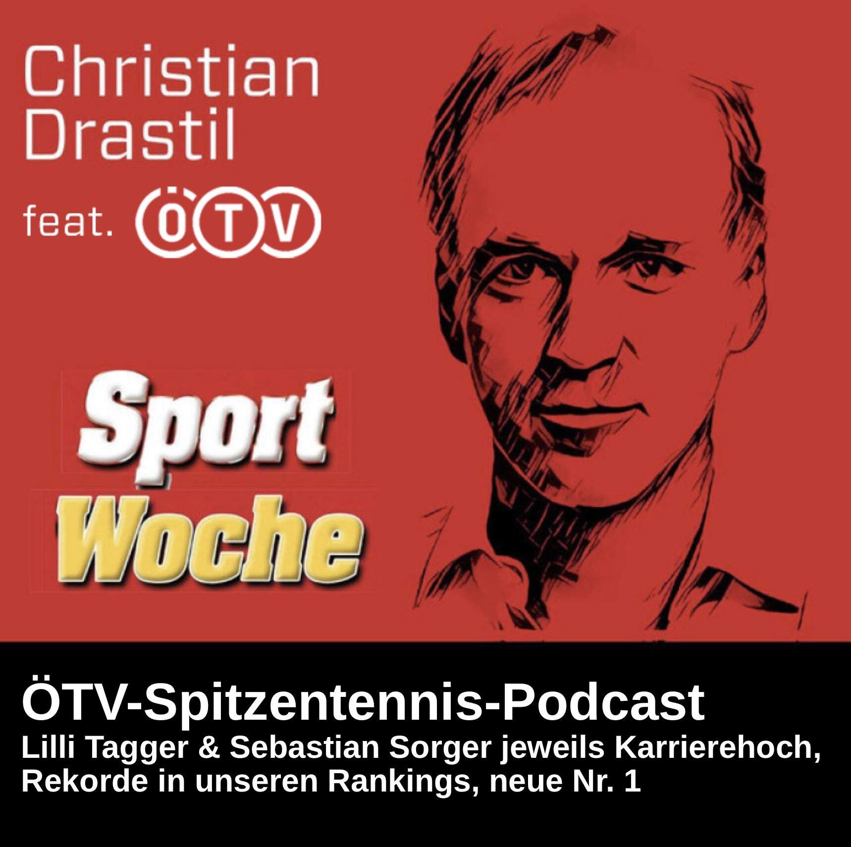 SportWoche ÖTV-Spitzentennis Podcast: Lilli Tagger und Sebastian Sorger jeweils Karrierehoch, Rekorde in unseren Rankings, neue Nr. 1