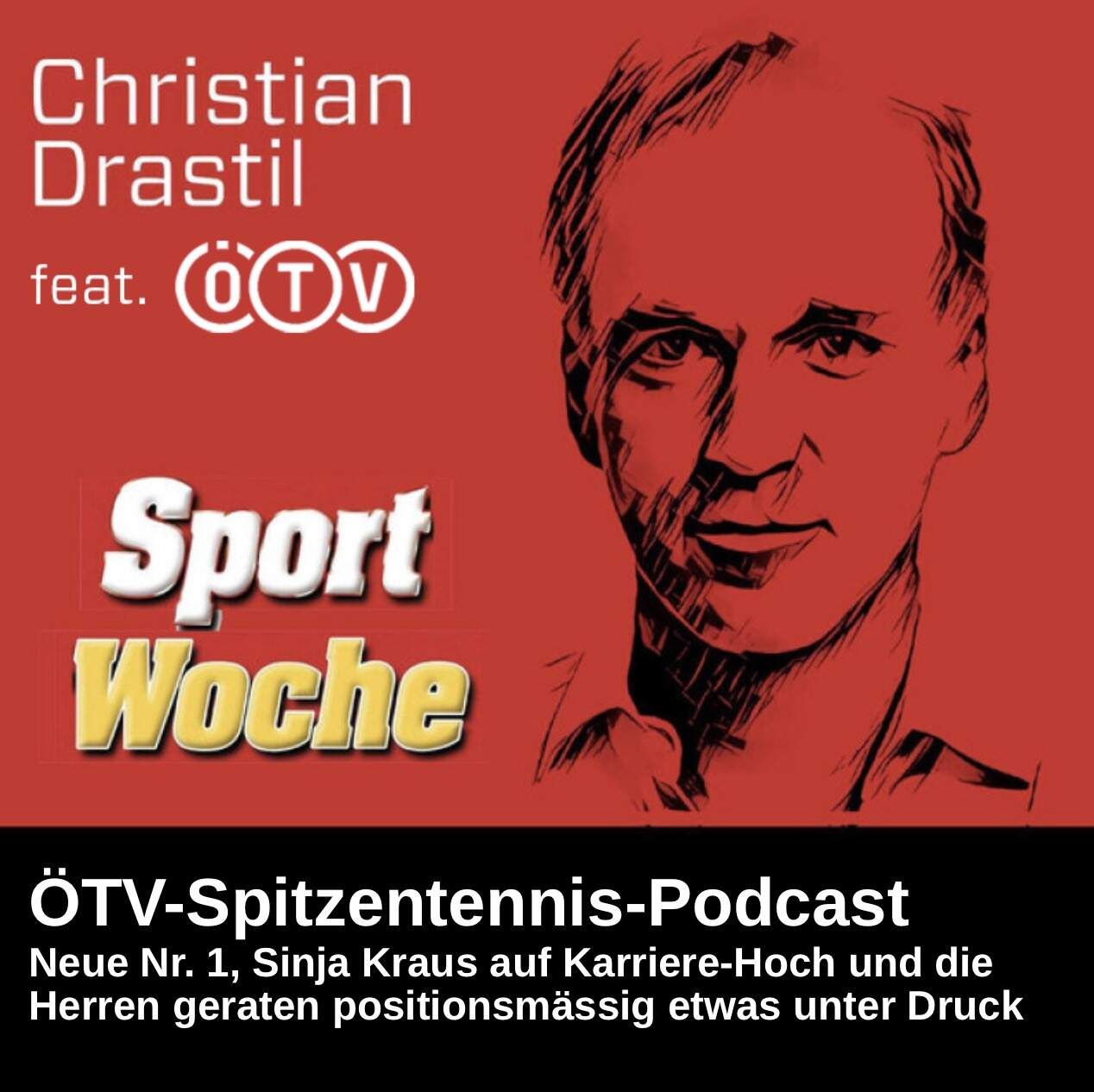 SportWoche ÖTV-Spitzentennis Podcast: Neue Nr. 1, Sinja Kraus auf Karriere-Hoch und die Herren geraten positionsmässig etwas unter Druck