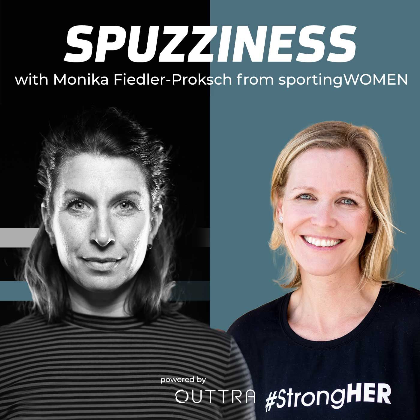 SPUZZINESS Podcast with Monika Fiedler-Proksch, Founder and owner of sportingWOMEN (DE)