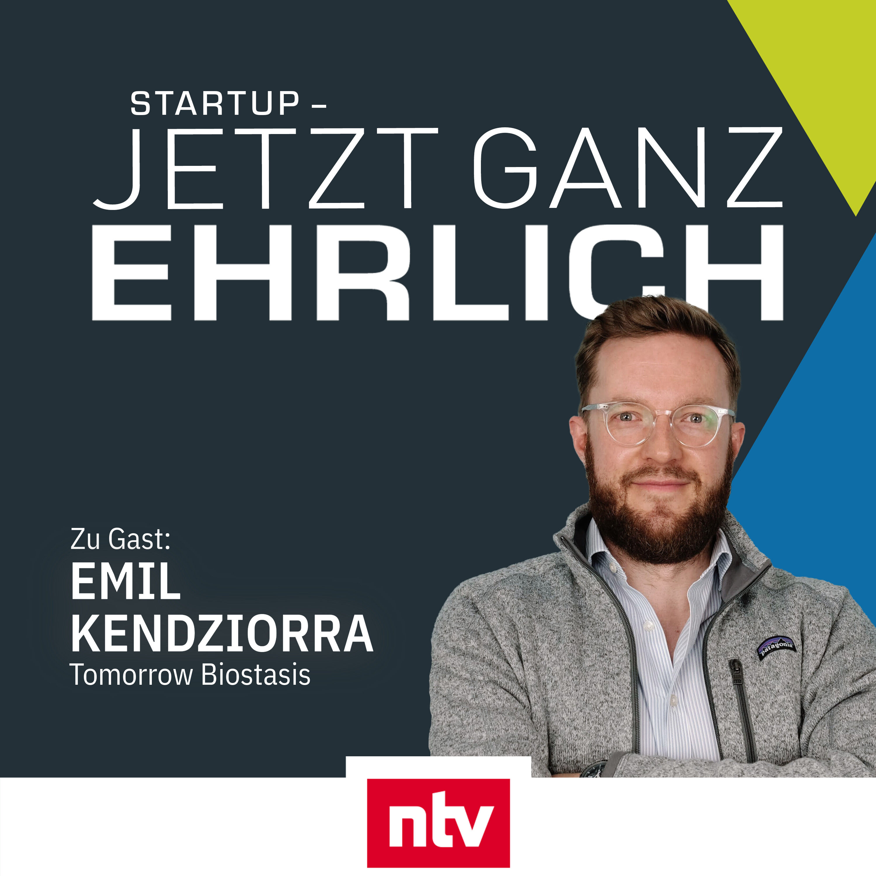 Startup friert Menschen ein: "Es gibt Chancen, dass es klappt" - mit Emil Kendziorra (Tomorrow Biostasis) - Re-Upload