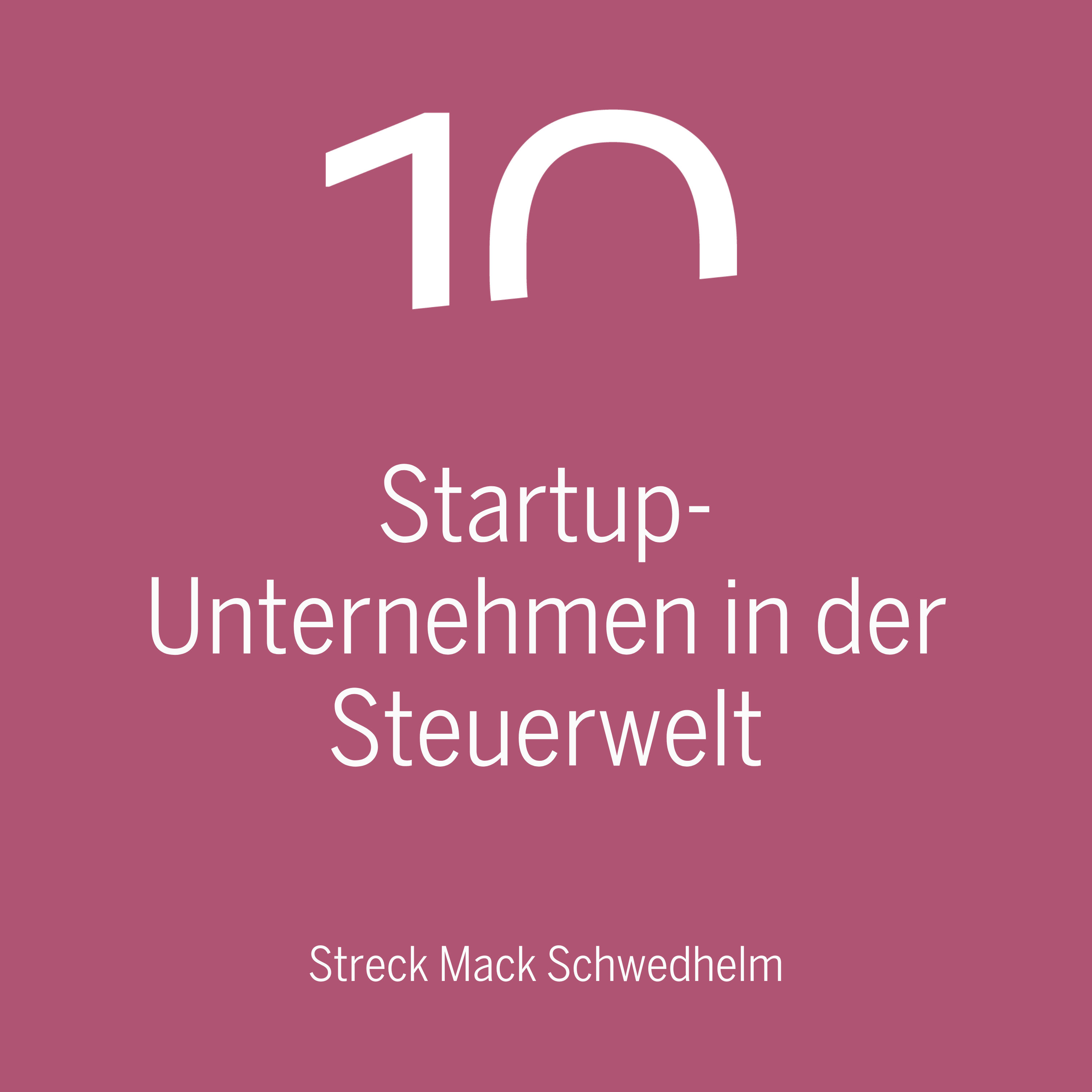 Startup-Unternehmen in der Steuerwelt