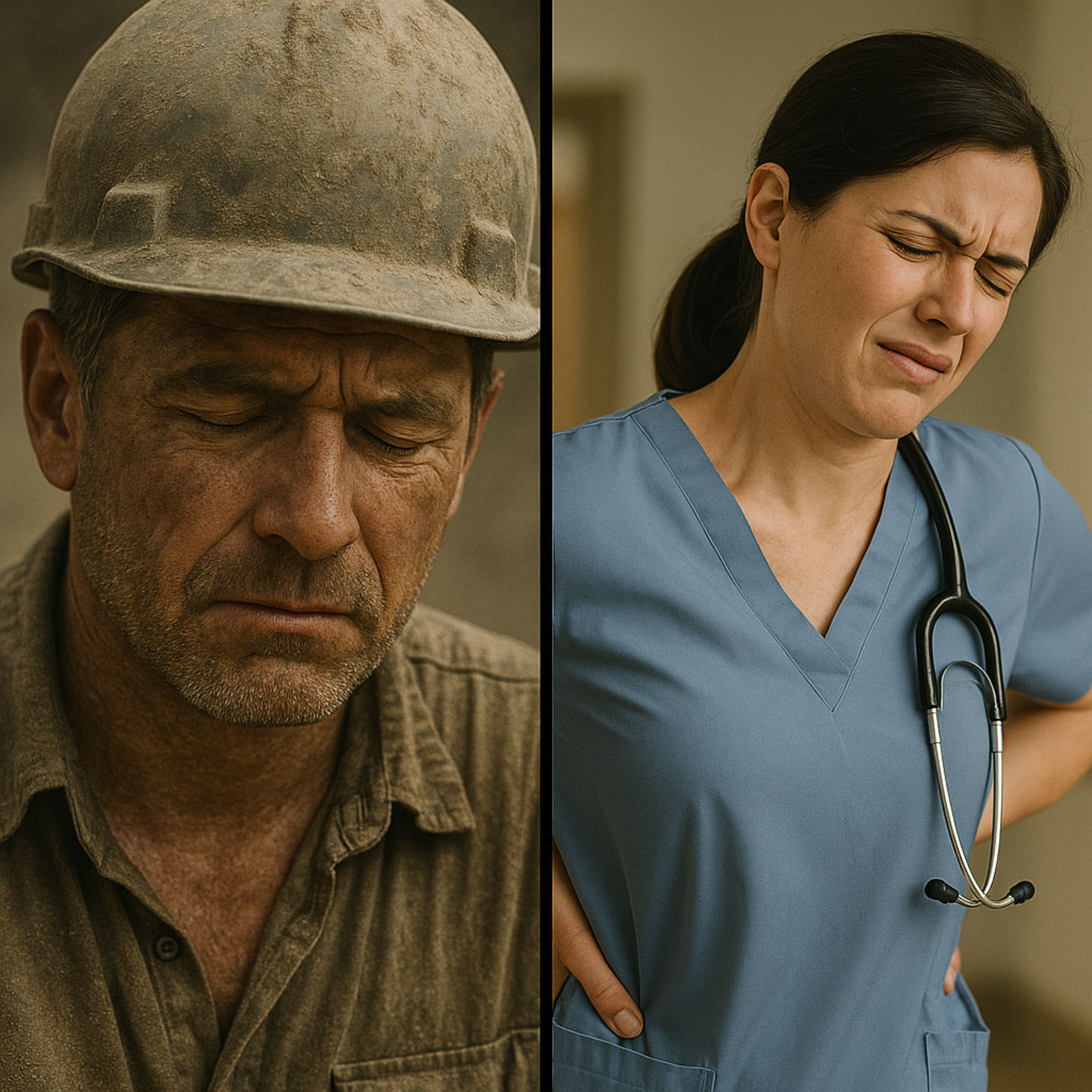 Staub, Schweiß und Schweigen - wenn Arbeit Spuren hinterlässt