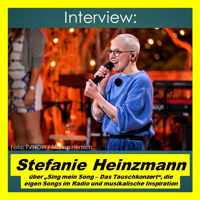 Stefanie Heinzmann über musikalische Inspiration und "Sing mein Song - Das Tauschkonzert" - Interview