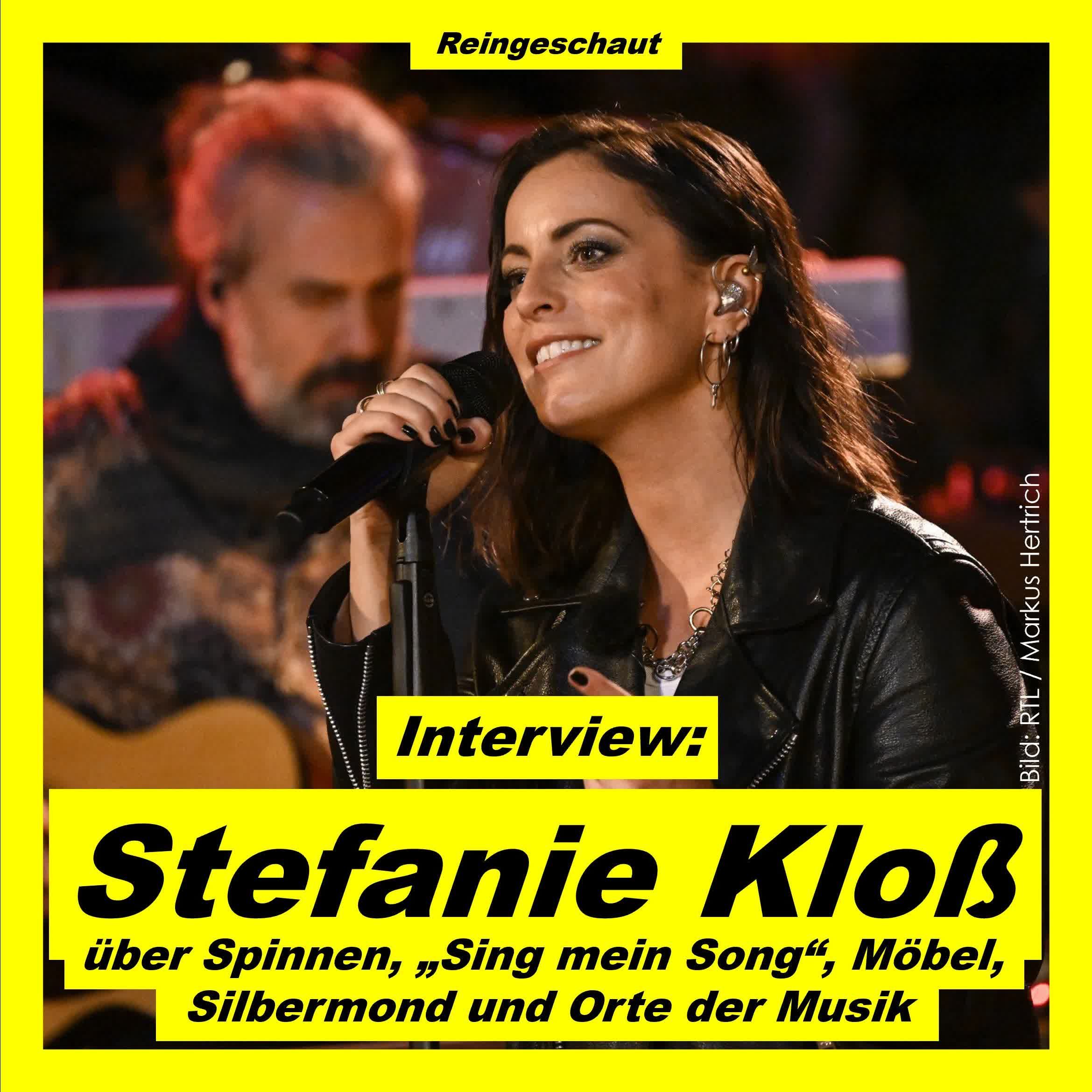 Stefanie Kloß über "Sing mein Song", Möbel und Silbermond - Interview