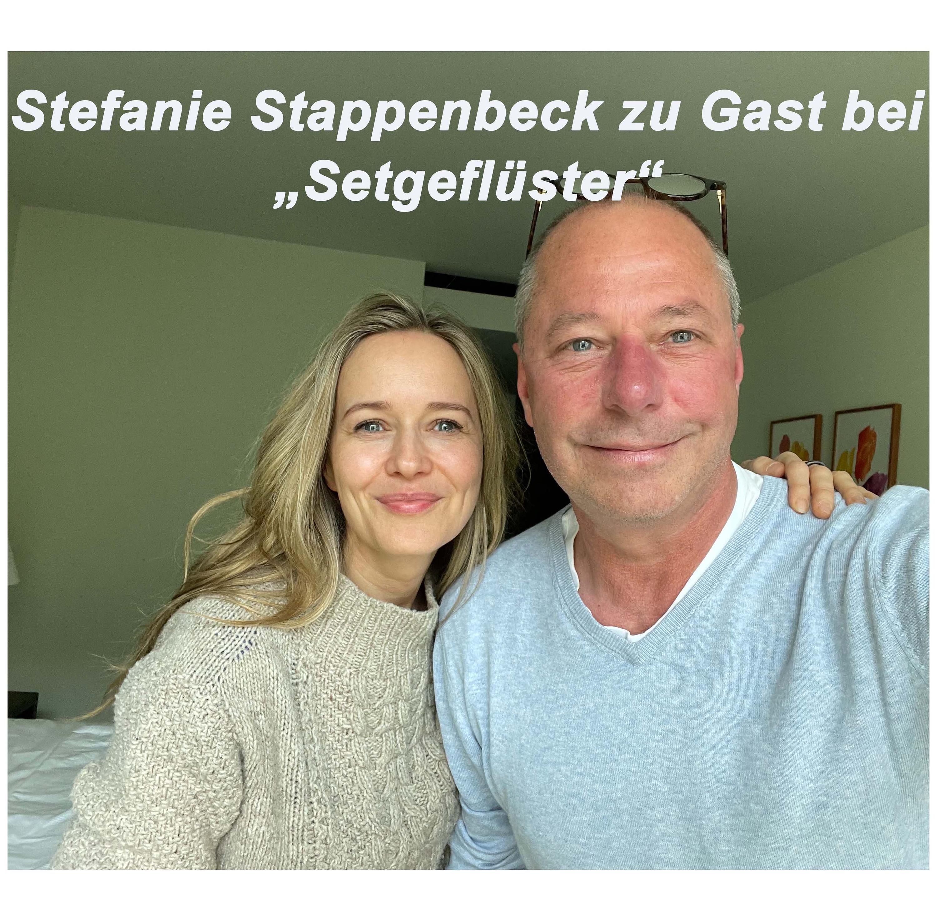 Stefanie Stappenbeck zu Gast bei "Setgeflüster".