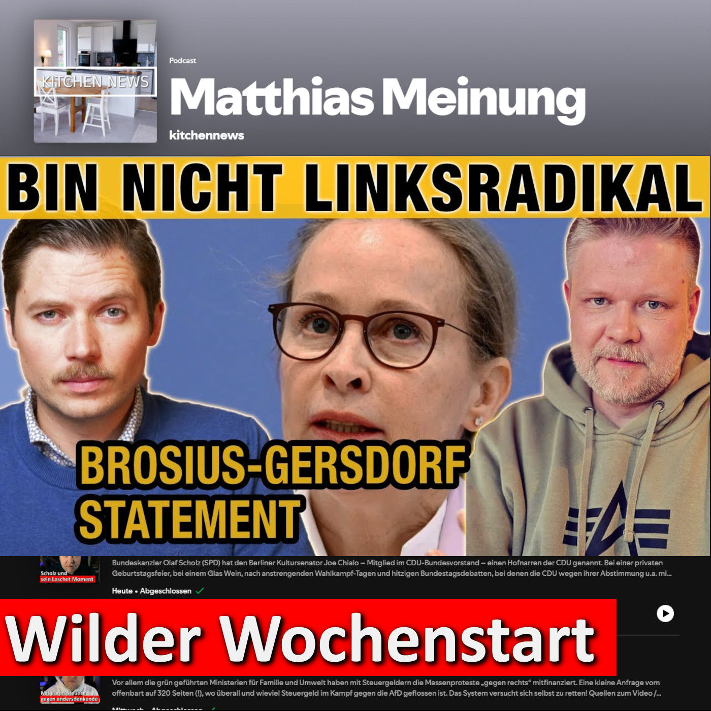Sterneküche: Brosius-Gersdorf nicht "ultralinks"?