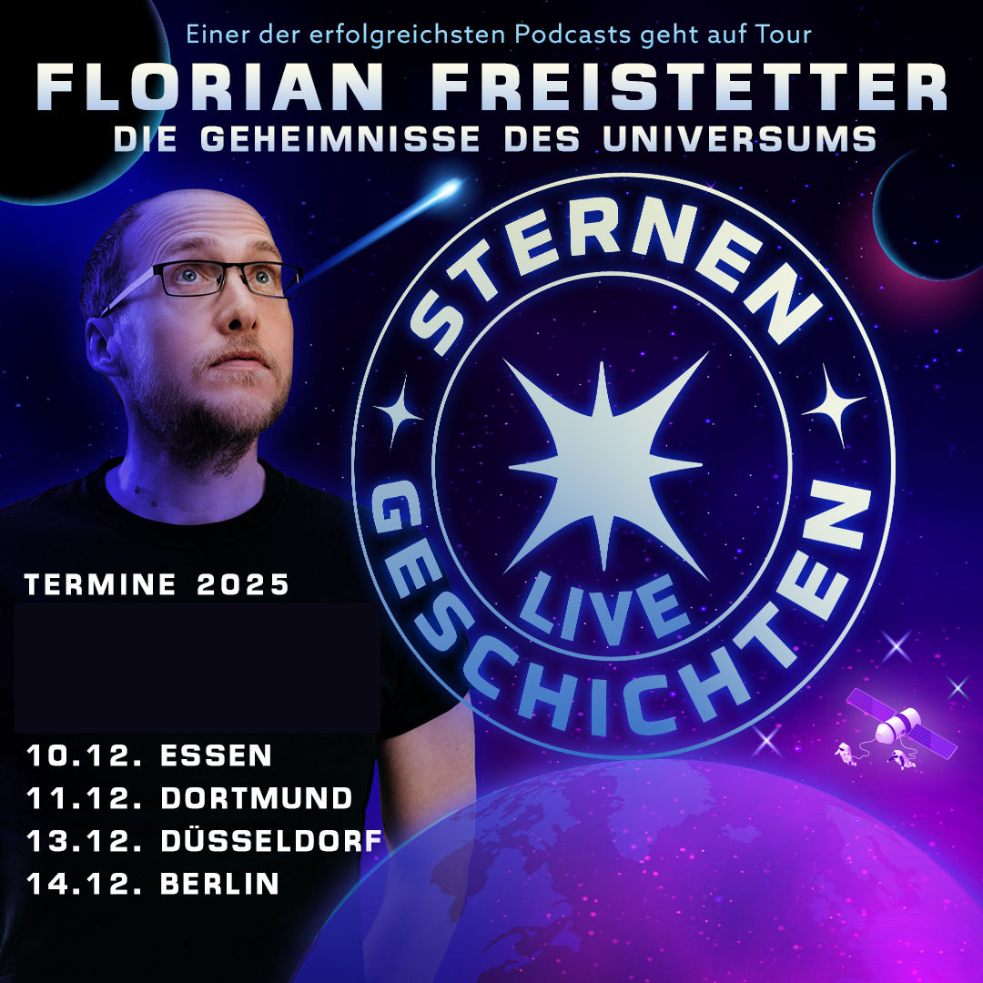 Sternengeschichten LIVE Tour, das Ende der Live-Show und Veränderungen im Podcast