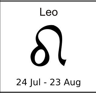 Sternzeichen Löwe
