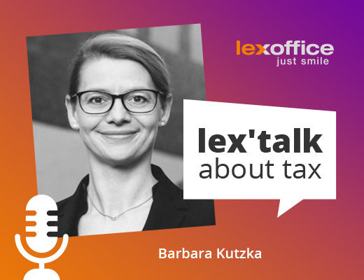Steuerberaterin Barbara Kutzka stellt ihr Lernmodul "Lexware Office Lotse" vor