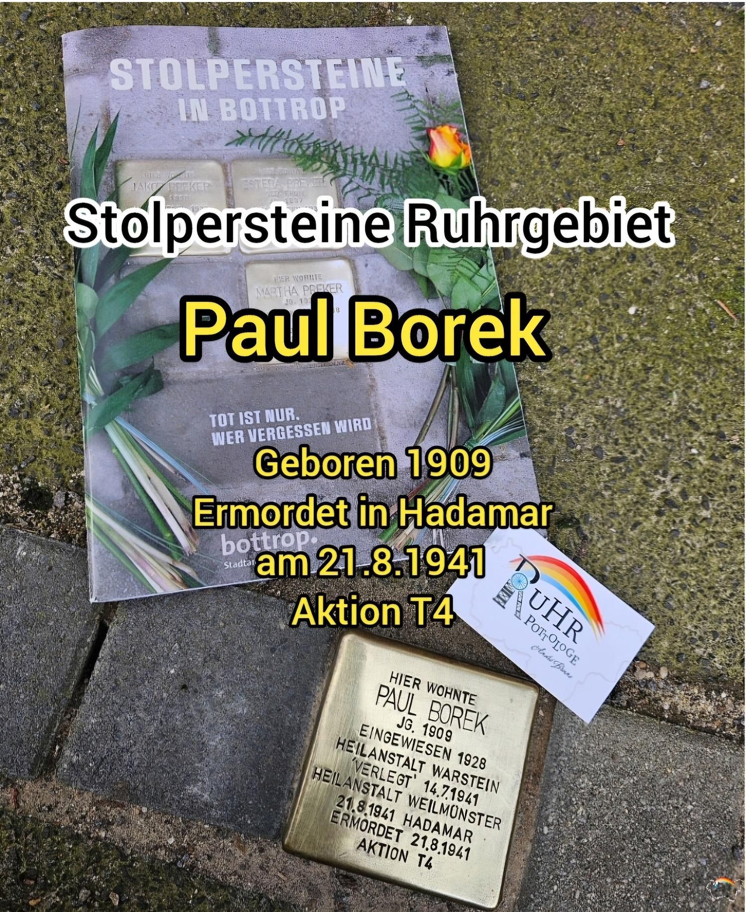 Stolperstein Paul Borek I Interview mit Schülern der Willy-Brandt-Gesamtschule Bottrop I Podcast #71 I Stolpersteine Ruhrgebiet #2