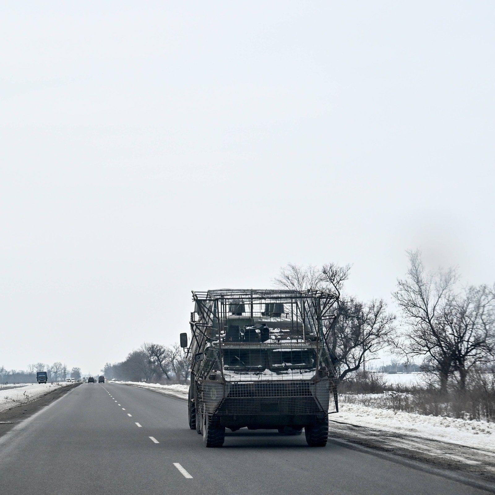 Straße T2123: Lebensader für die Ukraine im Donbass