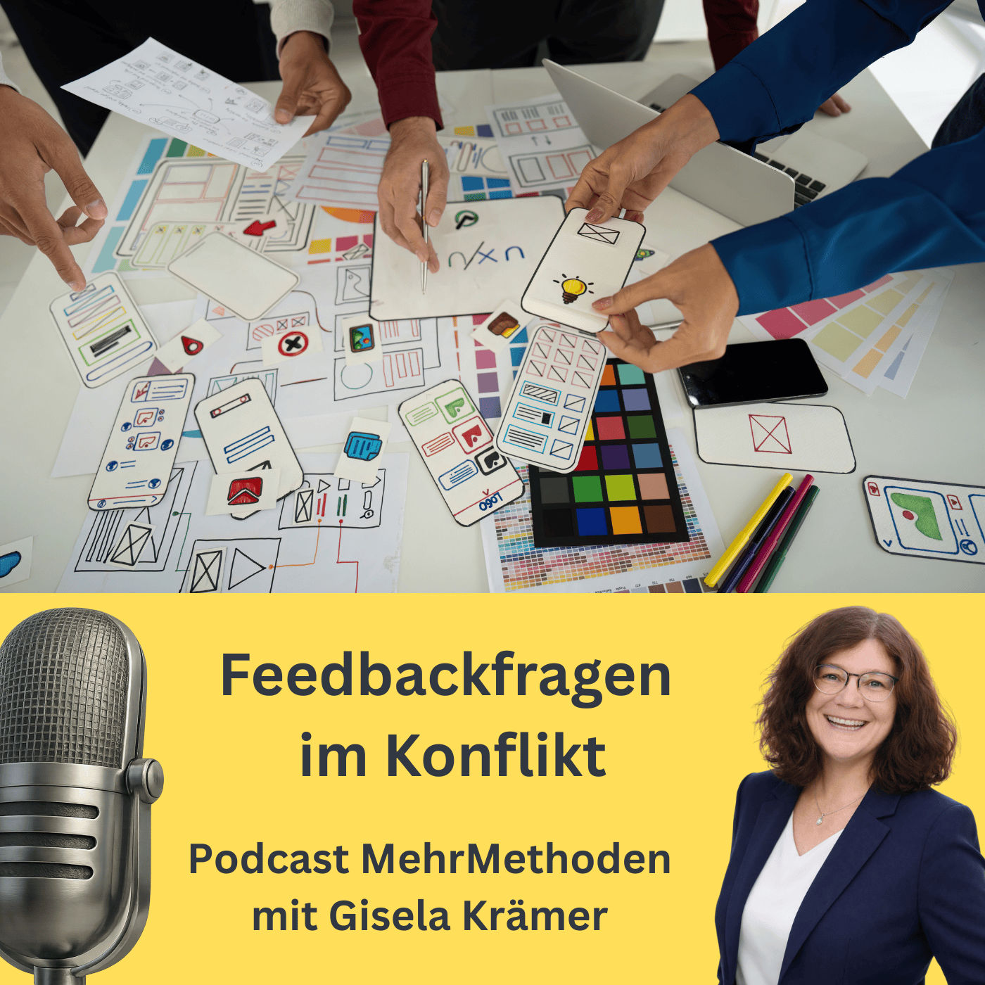 Strukturierte Feedbackfragen im Konflikt