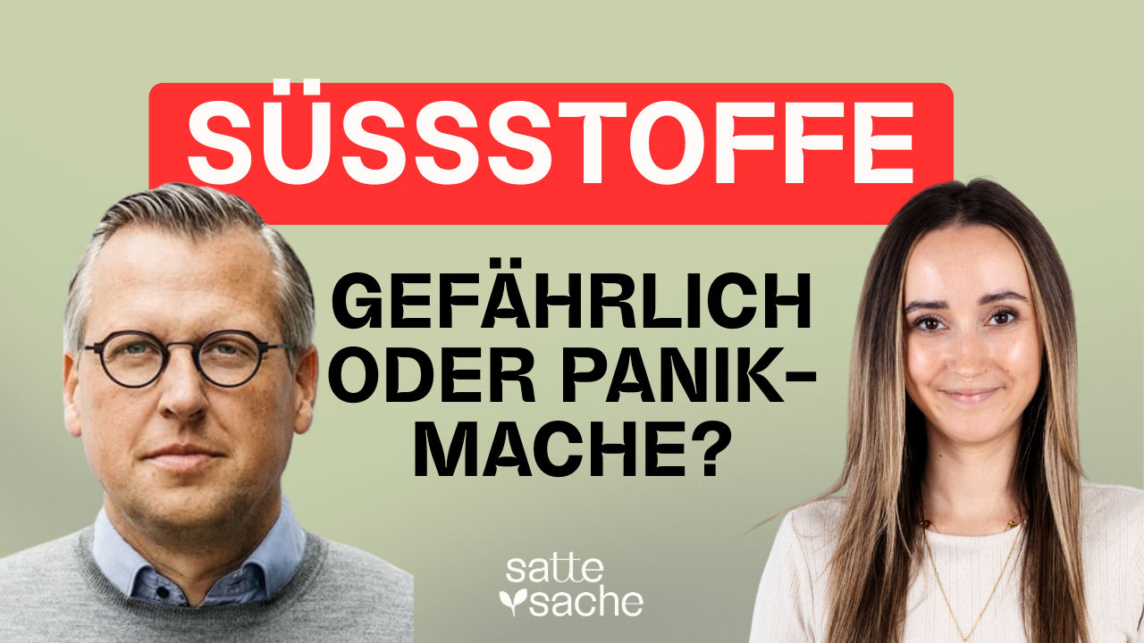 Süßstoffe im Check: Wie gefährlich sind Aspartam und Co wirklich? (mit Prof. Martin Smollich)