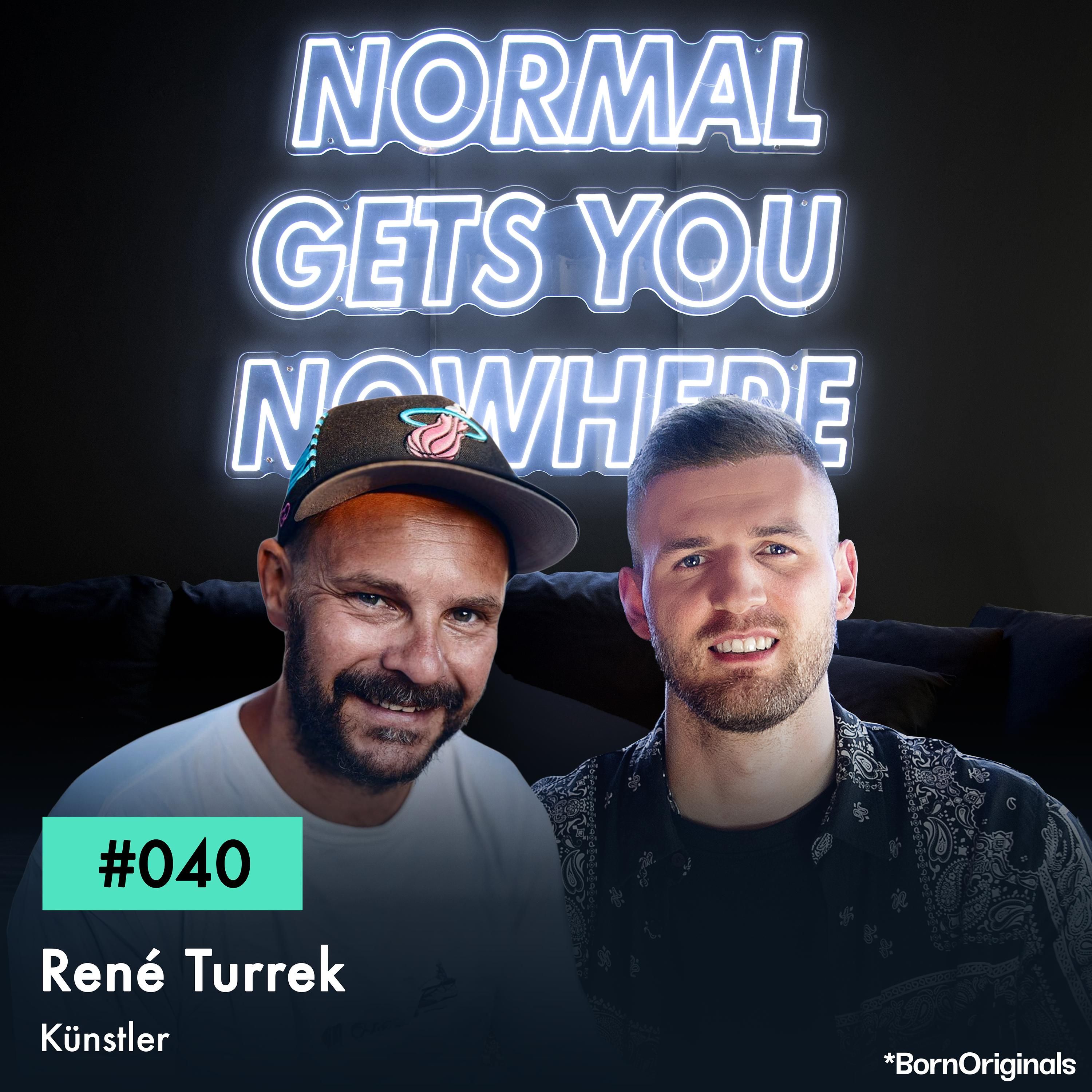 Superreiche und Superstars kaufen SEINE Kunst! Folge #040 mit René Turrek - Künstler