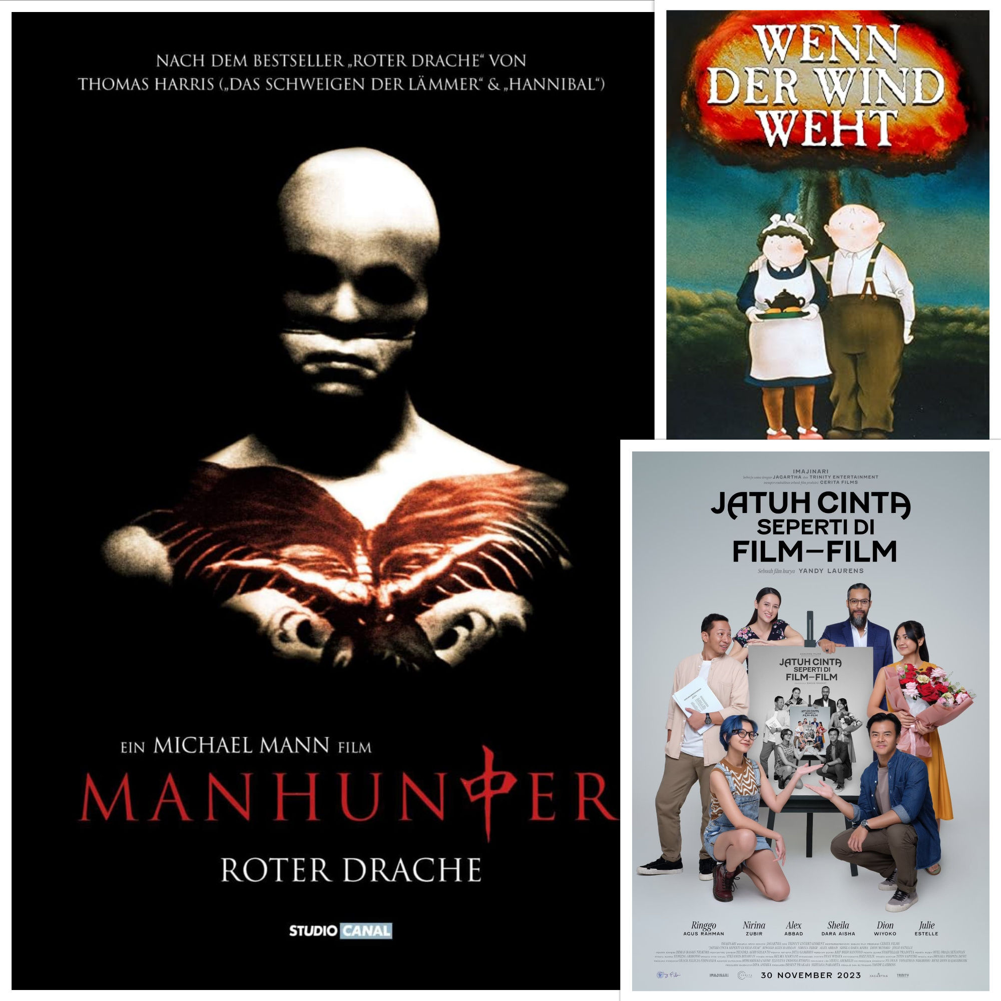 Supporter-Special Vol. 28 (Manhunter - Roter Drache / Wenn der Wind weht / Falling In Love Like In Movies)