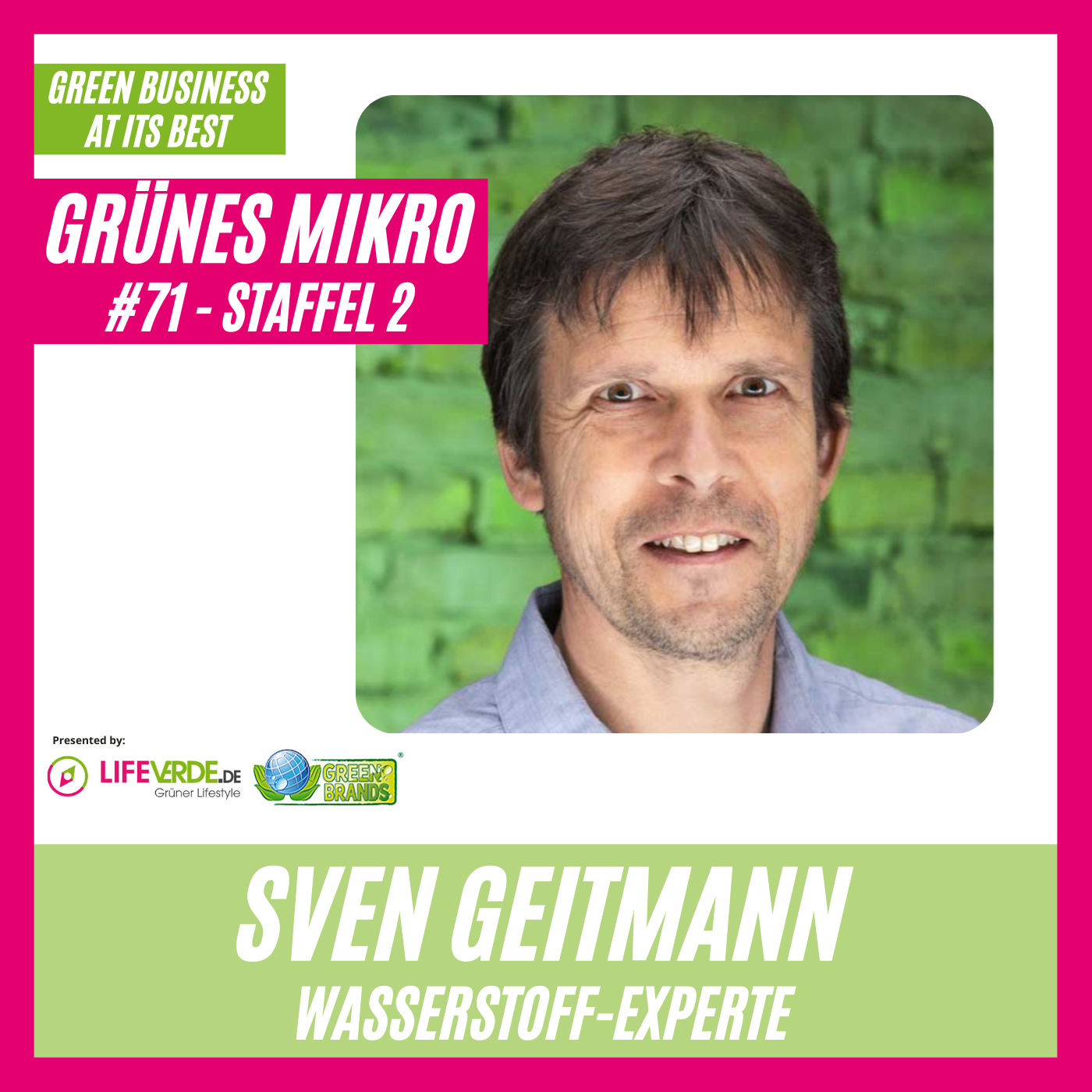 Sven Geitmann - Wasserstoff-Experte & Herausgeber des HZwei Magazins
