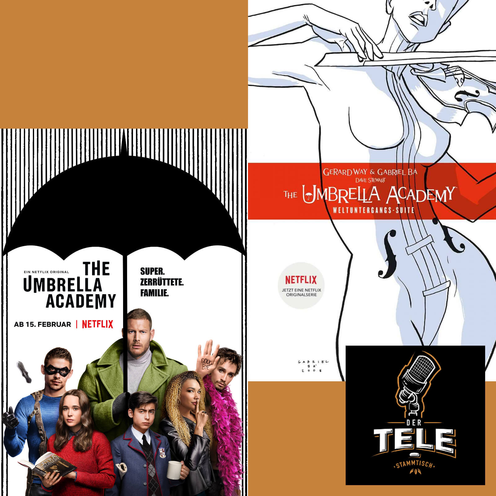 T-ST#027 - The Umbrella Academy (Comic + TV-Serie)