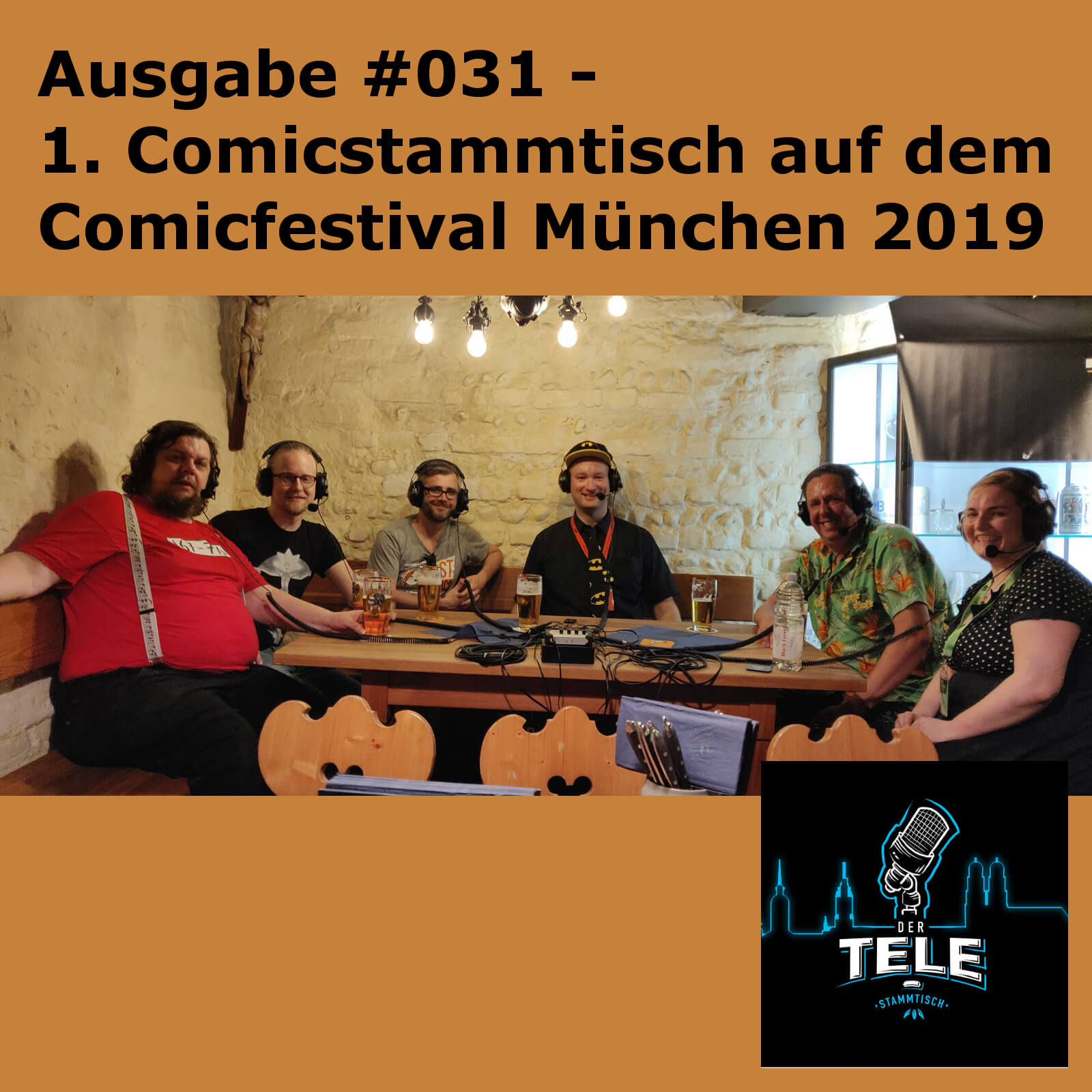 T-ST#031 - 1. Comicstammtisch beim Comicfestival München 2019