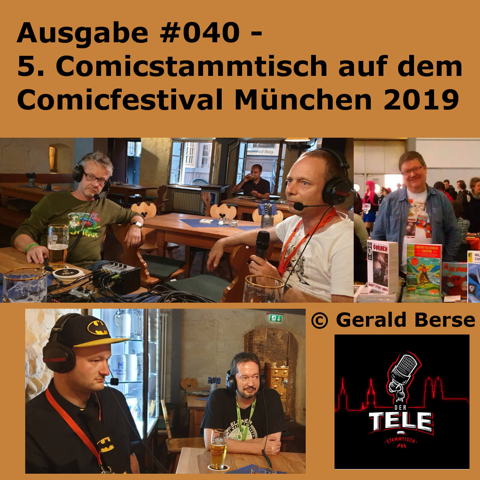 T-ST#040 - 5. Comicstammtisch beim Comicfestival München 2019