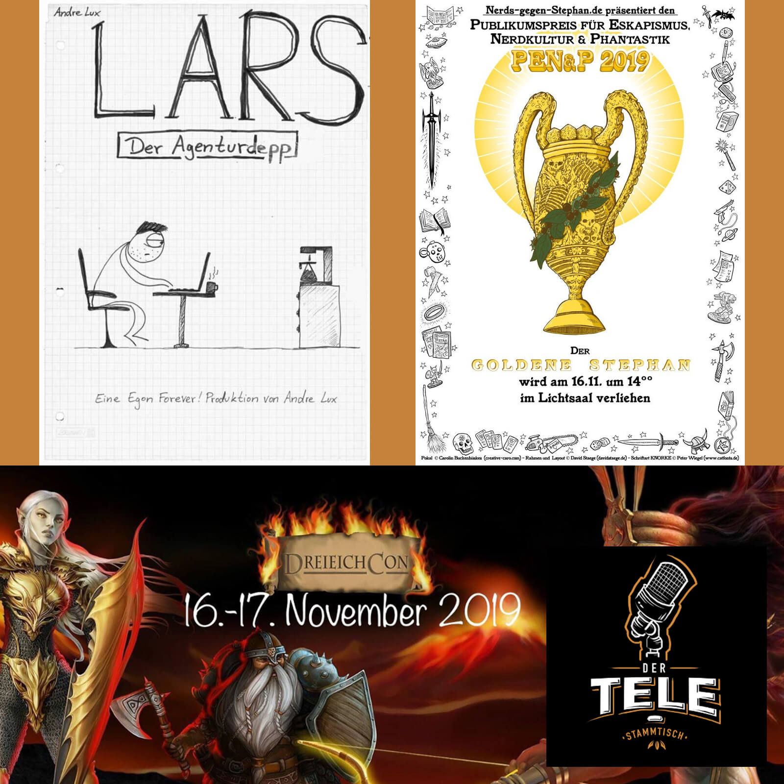 T-ST#042 - Egon Forever, DreieichCon & Der Goldene Stephan