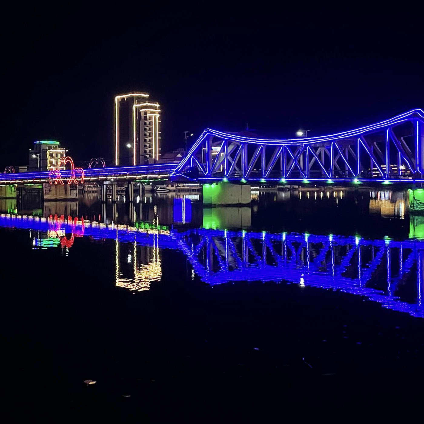 (ohne Musik) Tag der Deutschen Einheit, 03.10. Entspannt einschlafen - Die Brücke aus Licht