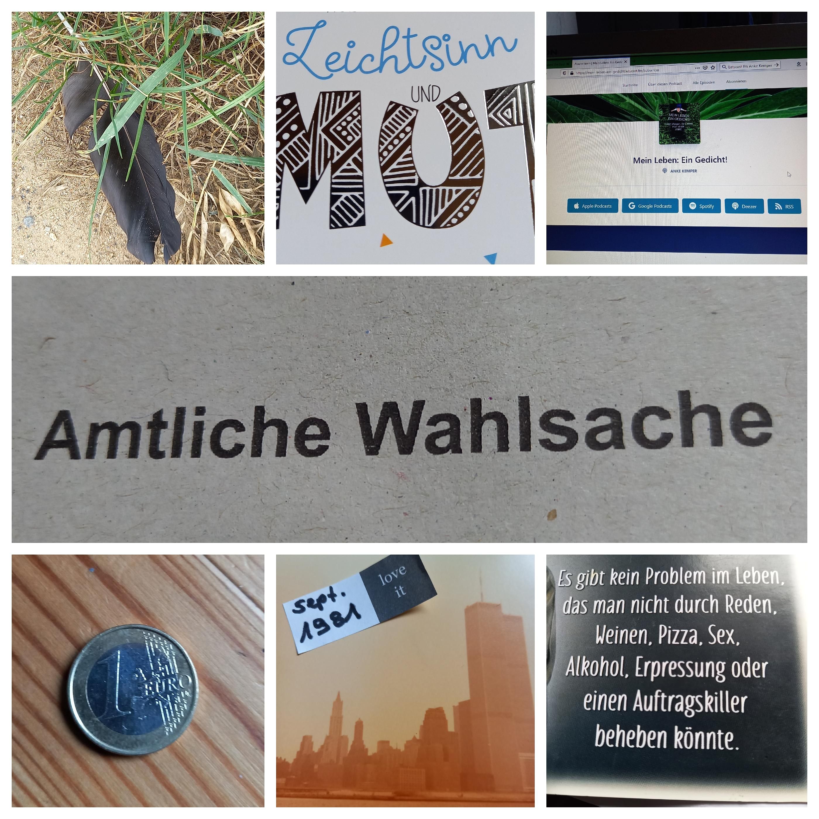 Tagesgedichte 05.09.2020 bis 11.09.2020