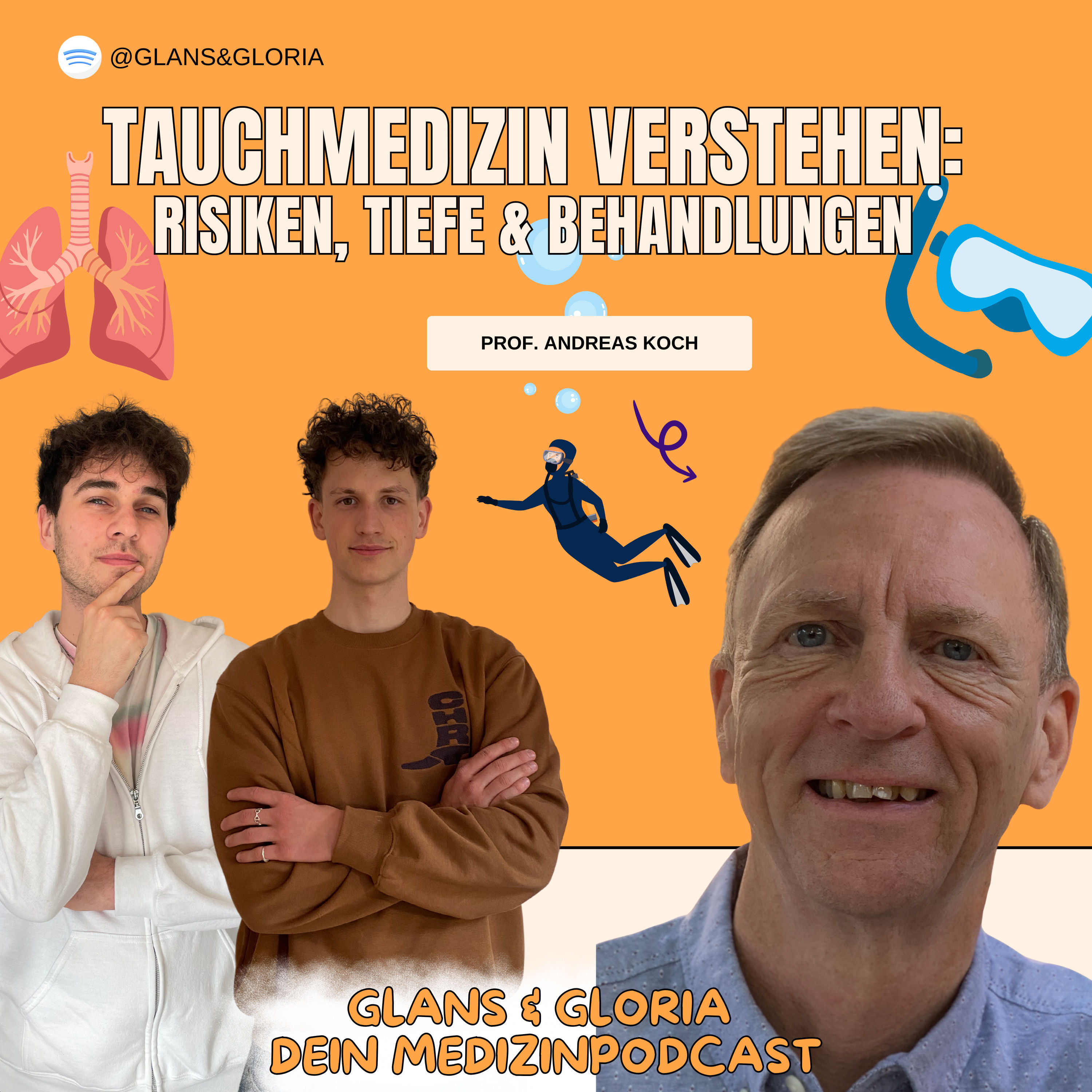 Tauchmedizin verstehen: Risiken, Tiefe & Behandlung – mit Prof. Andreas Koch