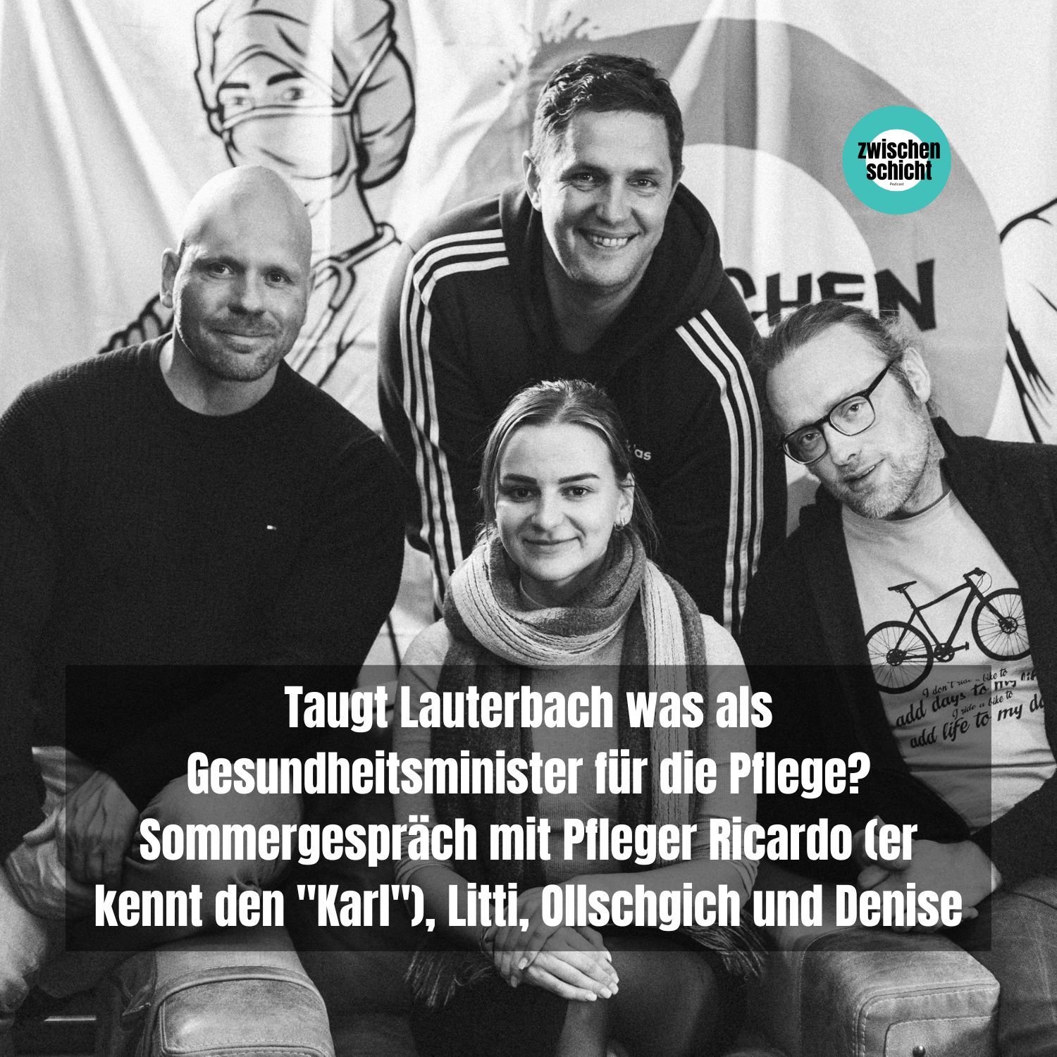 Taugt Lauterbach was als Gesundheitsminister für die Pflege? Sommergespräch mit Pfleger Ricardo (er kennt den "Karl"), Litti, Ollschgich und Denise