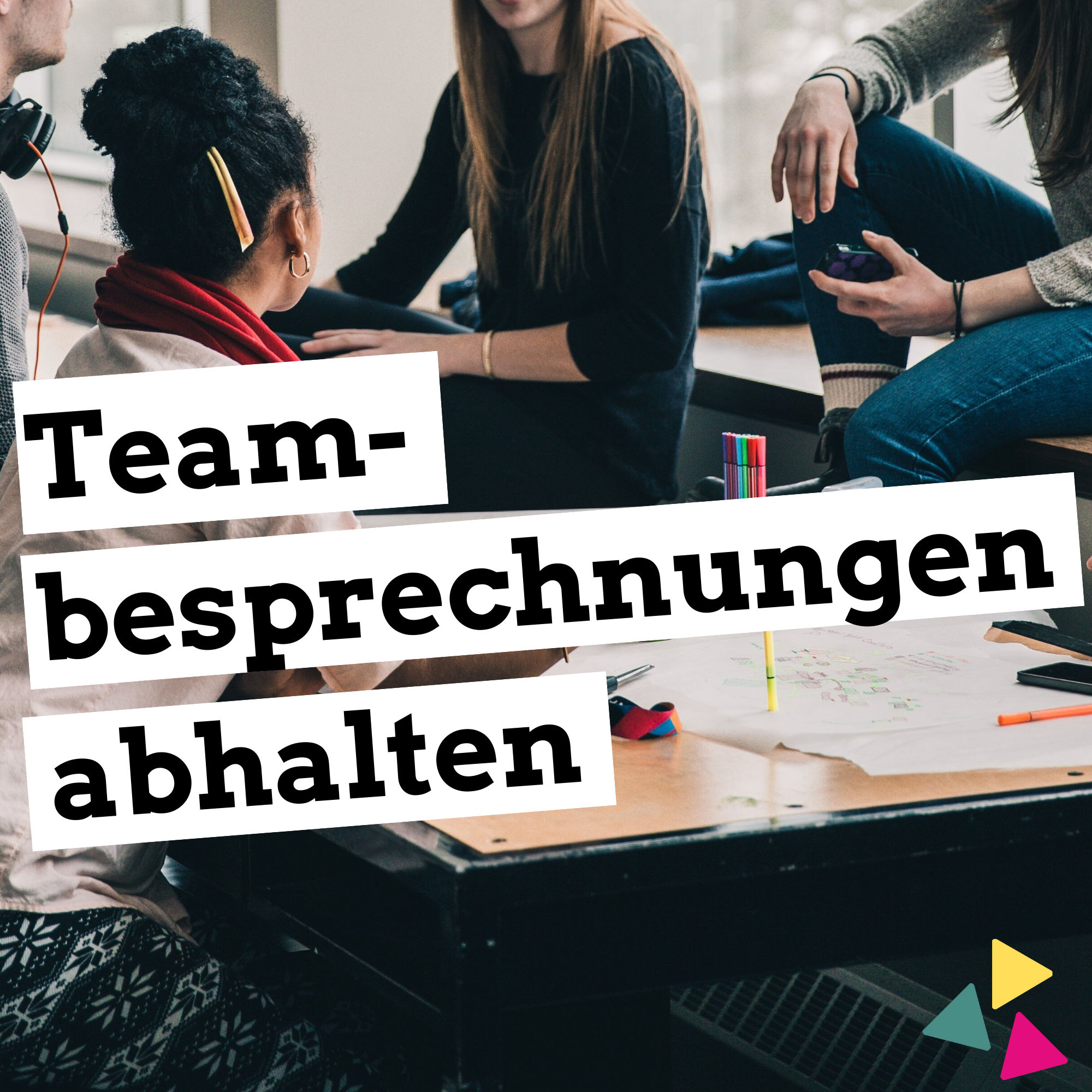 Teambesprechungen organisieren