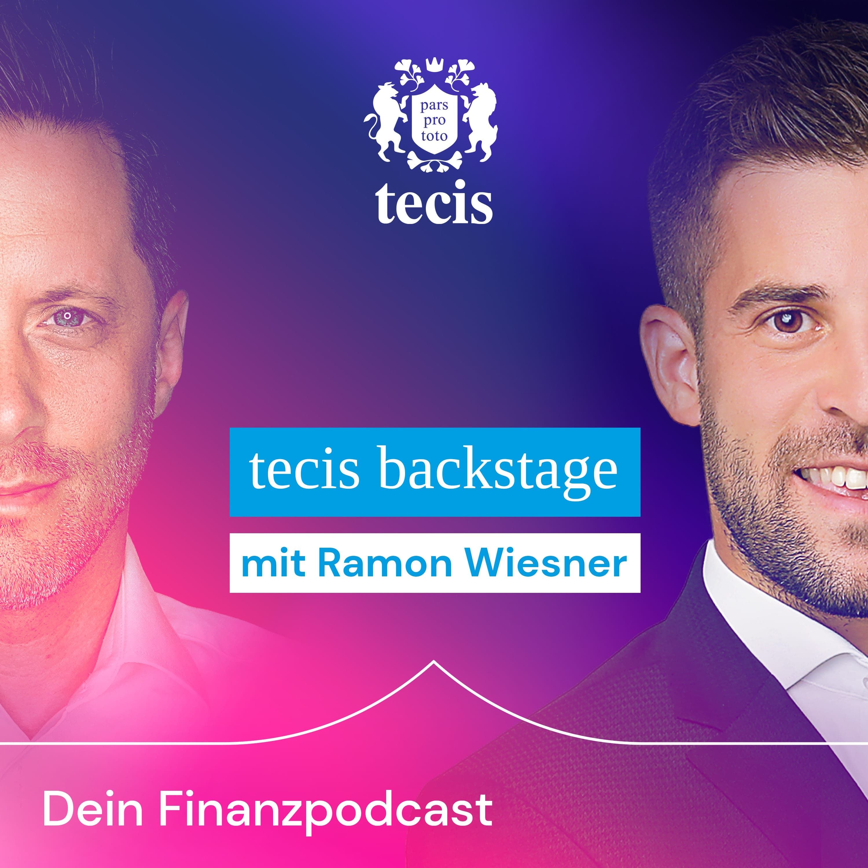 tecis backstage. Mit Ramon Wiesner
