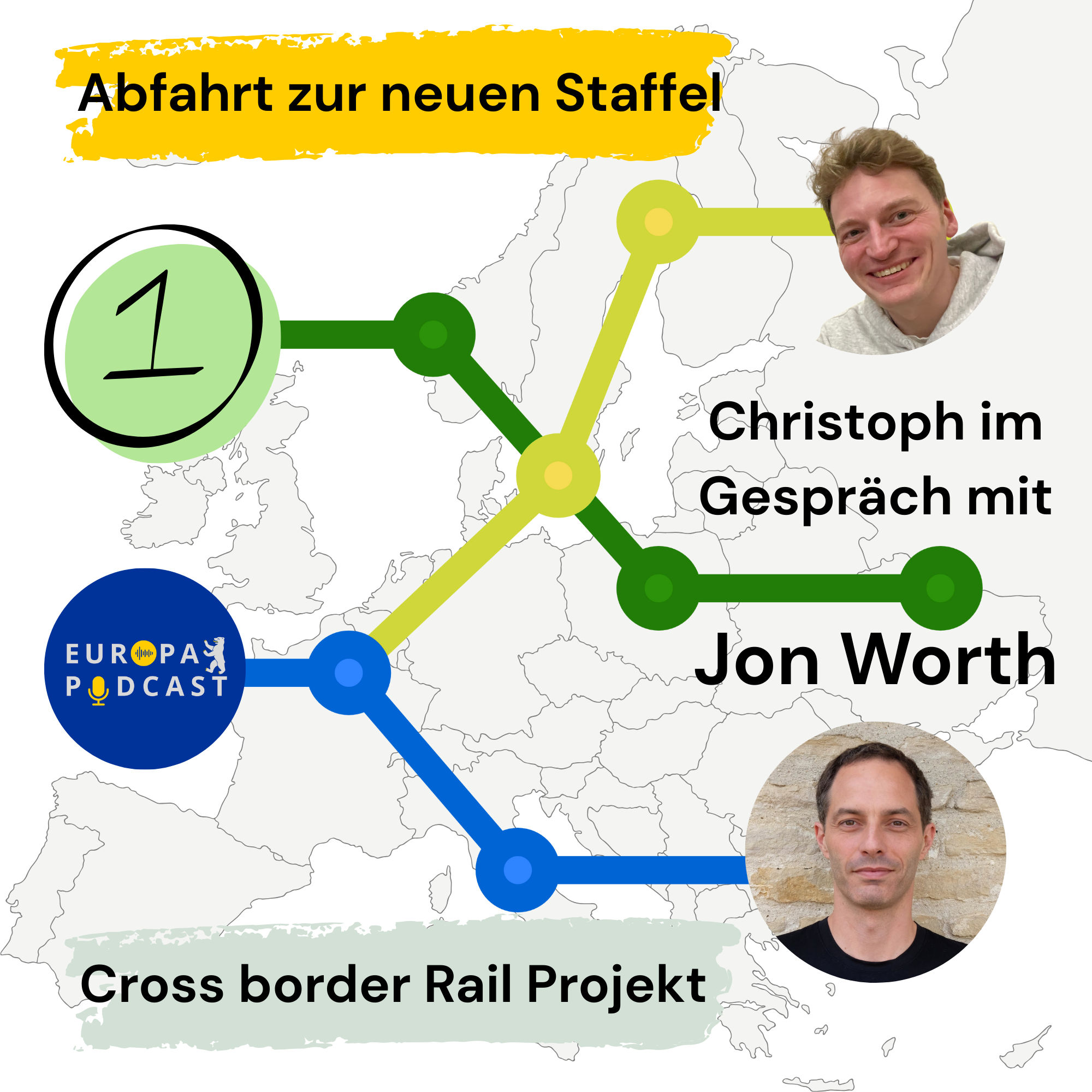 Teil 1/5 - Wie verrückt muss man sein? CrossBorderRail-Erfahrungen mit Jon Worth