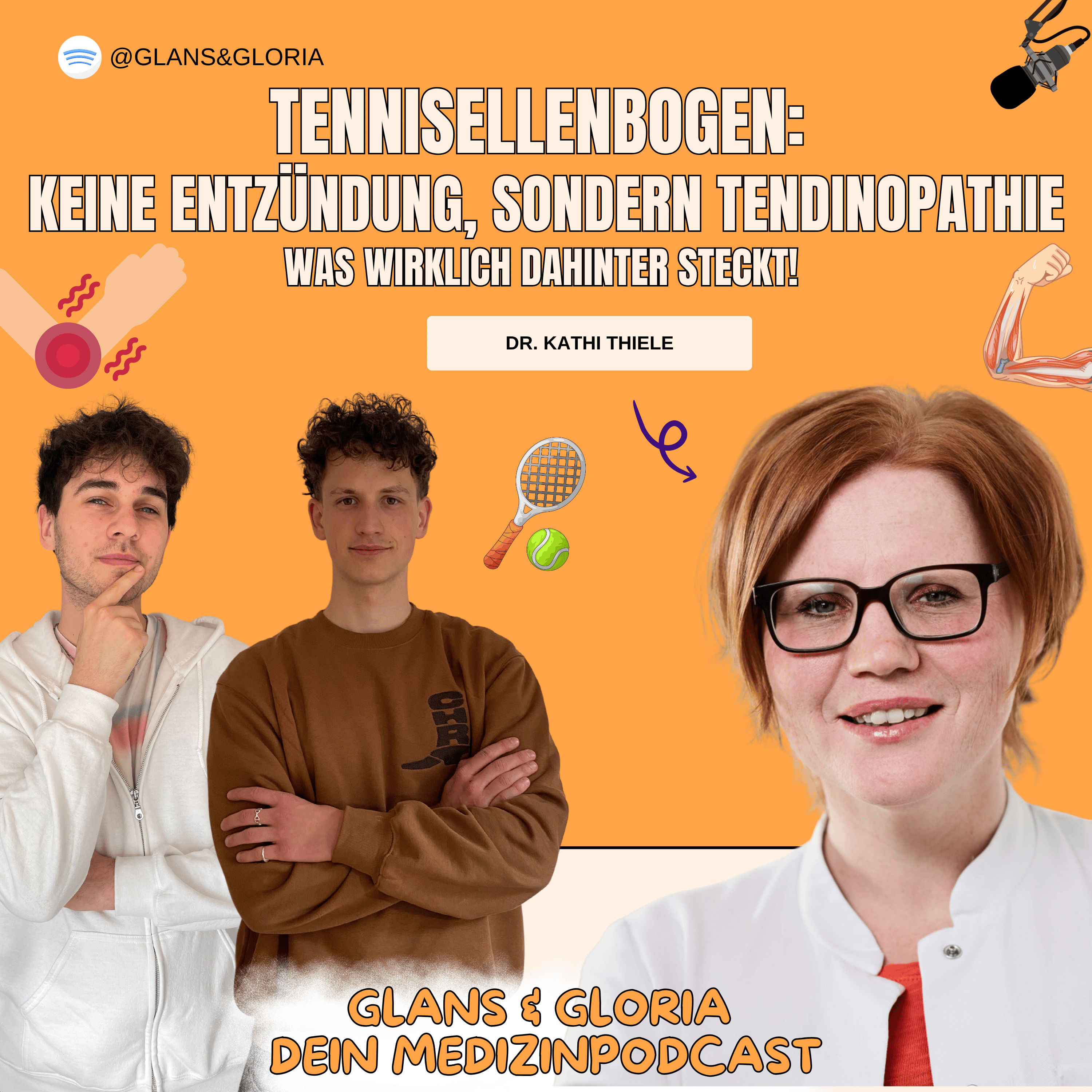 Tennisellenbogen: Keine Entzündung, sondern Tendinopathie – was wirklich dahintersteckt! feat. Dr. Kathi Thiele
