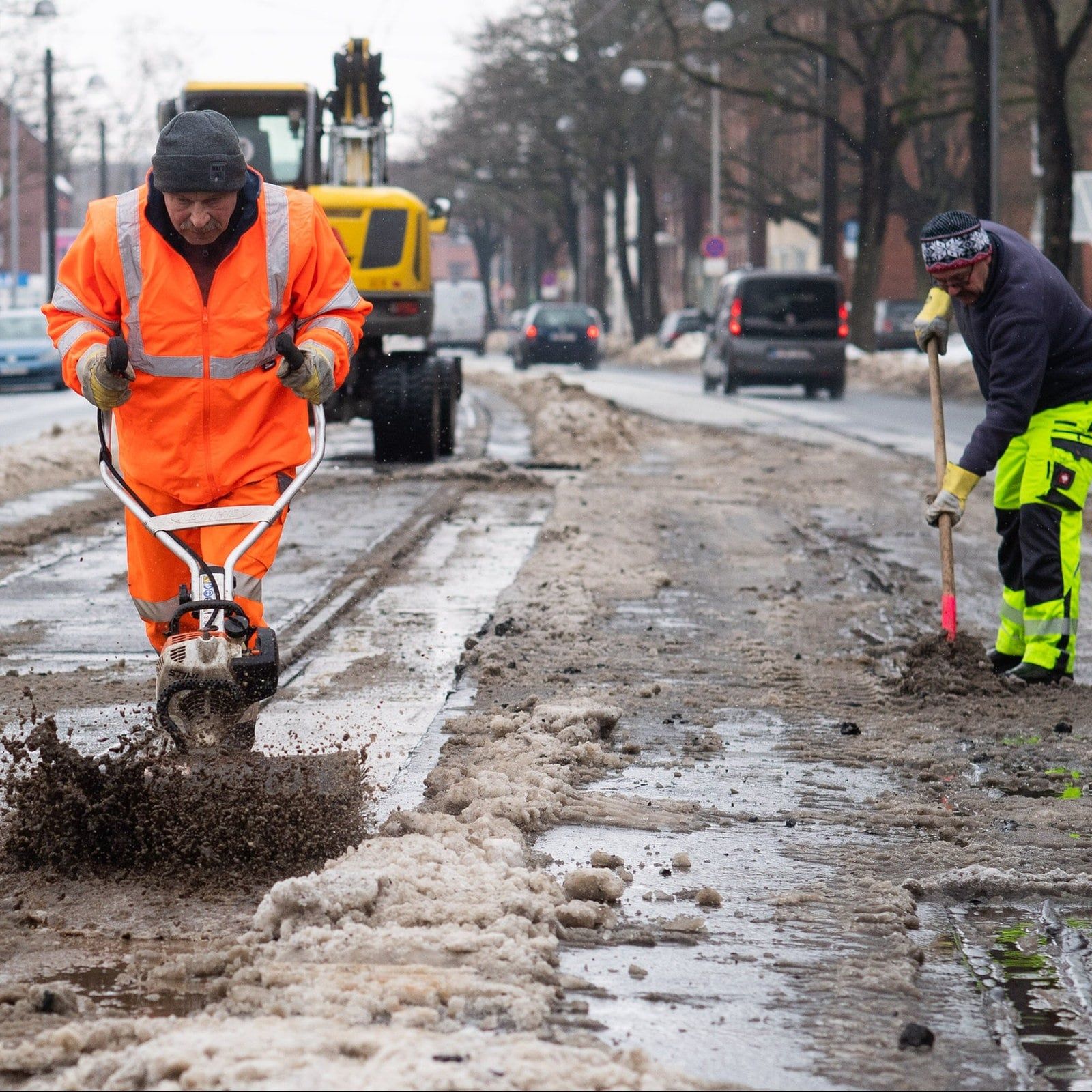 Teure Schäden: Frost setzt Straßenbahnschienen zu