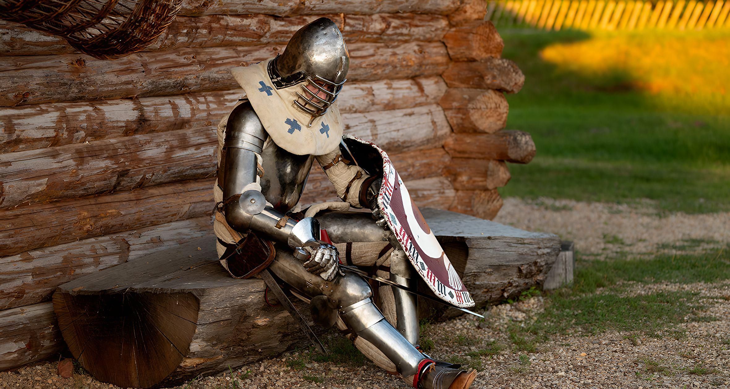 The challenges of wearing medieval armor
