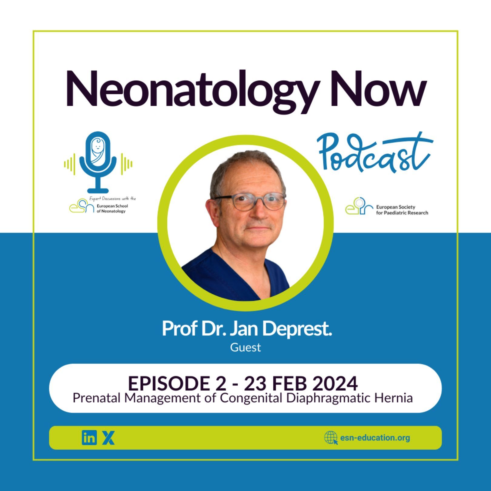 The Prenatal Management of Congenital Diagphragmatic with Prof Dr Jan Deprest