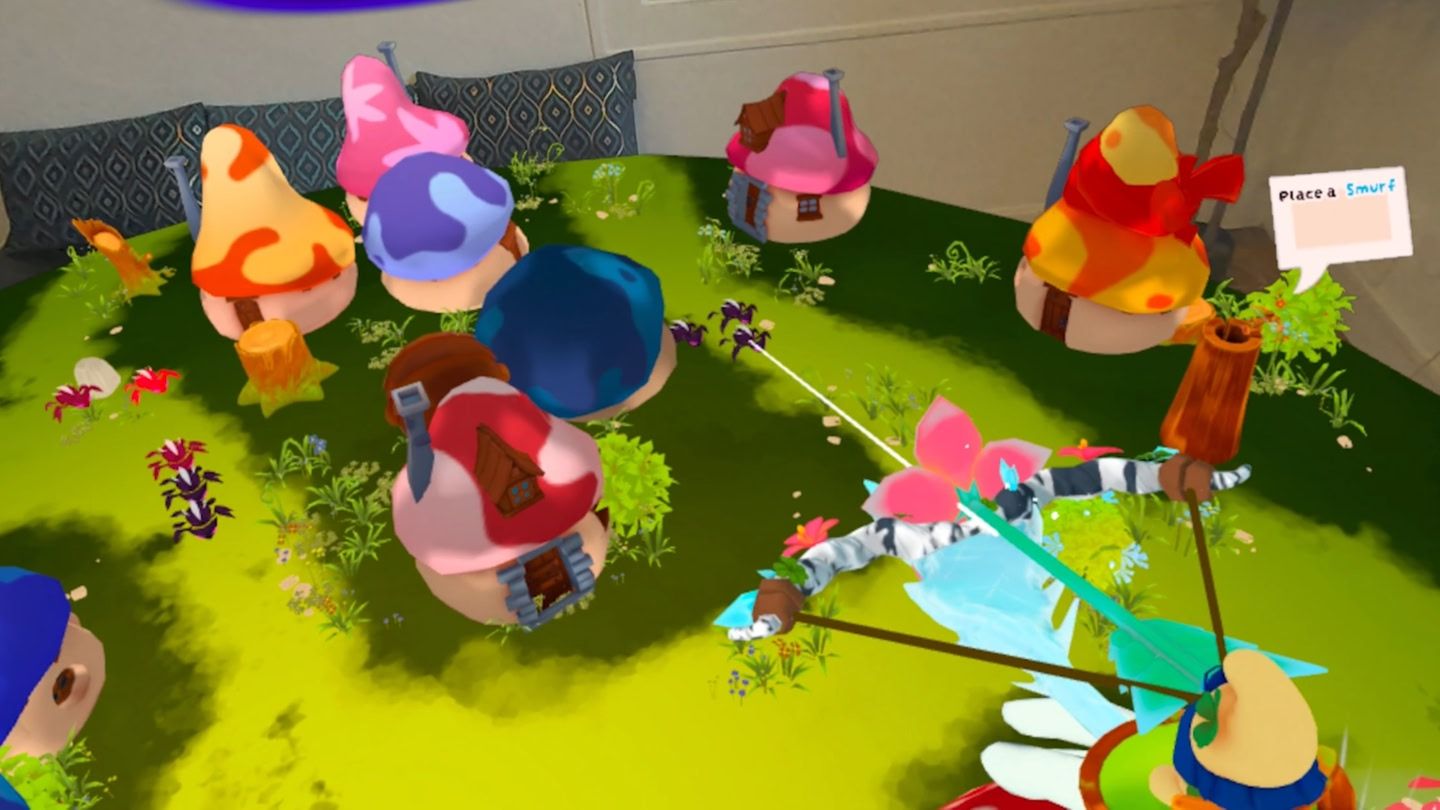 The Smurfs - Flower Defense VR Test